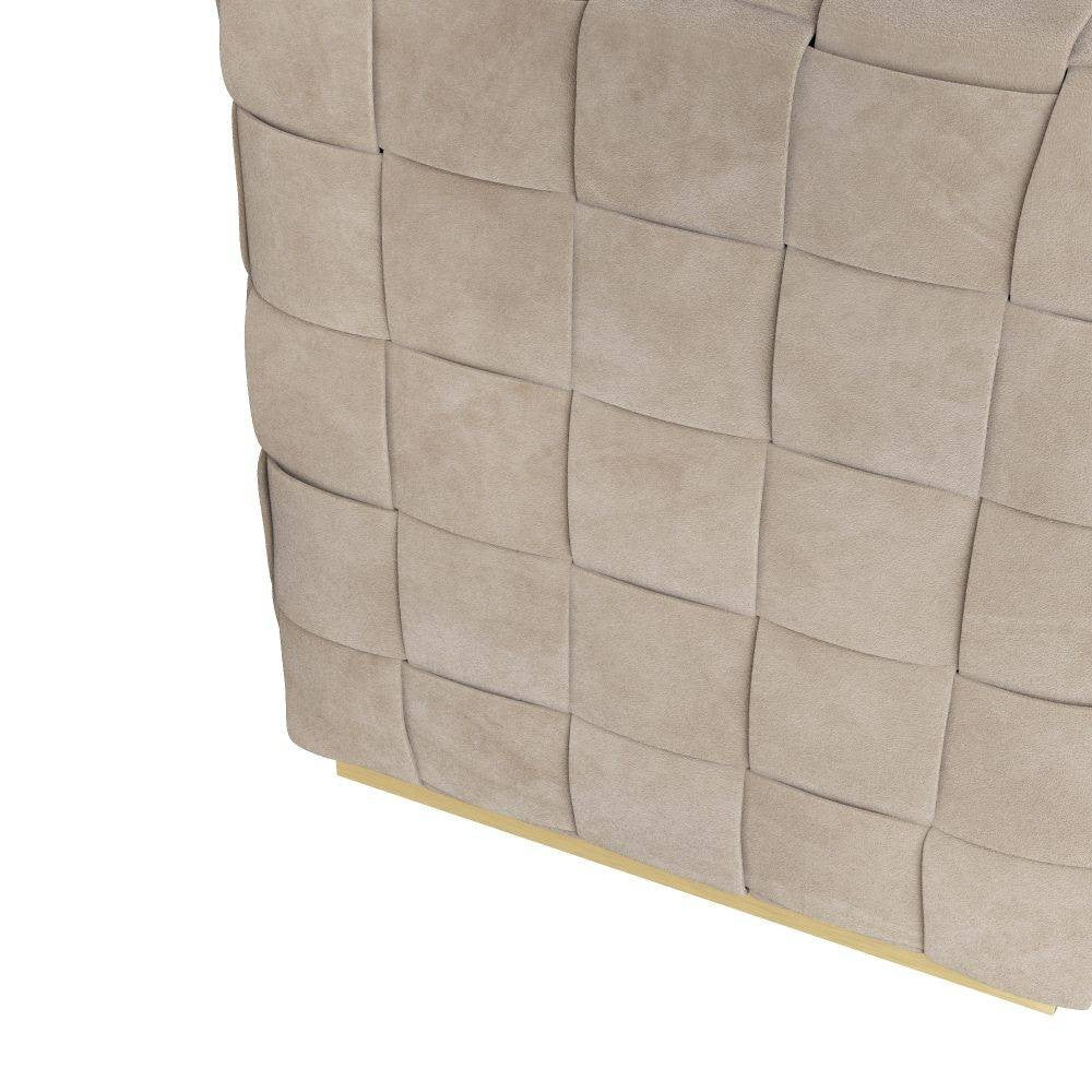 Arteriors - FOI11 - Ottoman - Lakewood - Colombe