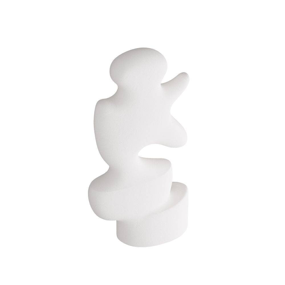 Artteriors - GKATC03 - Sculpture - Mello - Plâtre blanc, résine