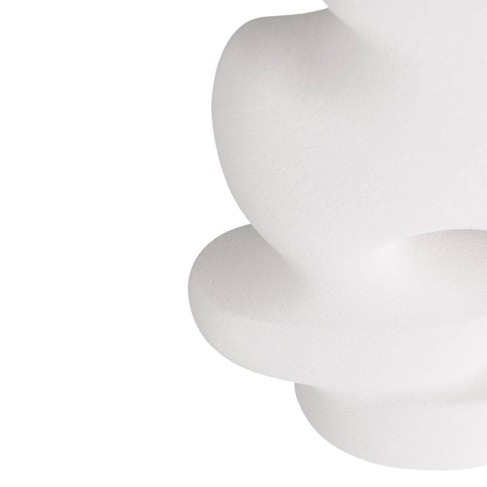 Artteriors - GKATC03 - Sculpture - Mello - Plâtre blanc, résine