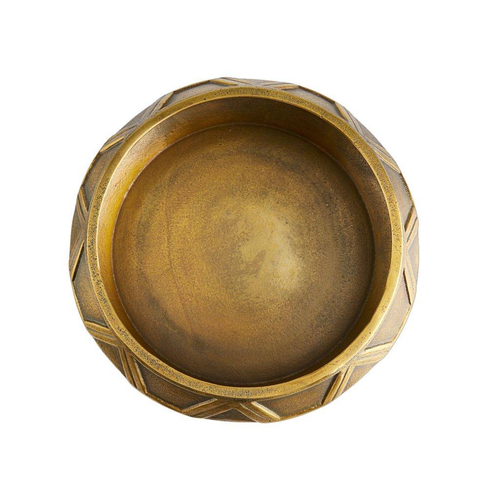 Arteriors - GKAYI02 - Centre de table, lot de 2 - Millenia - Laiton antique