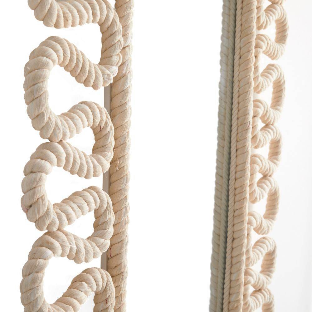 Arteriors - GKWMS01 - Miroir - Caracol - Ivoire, Corde en coton