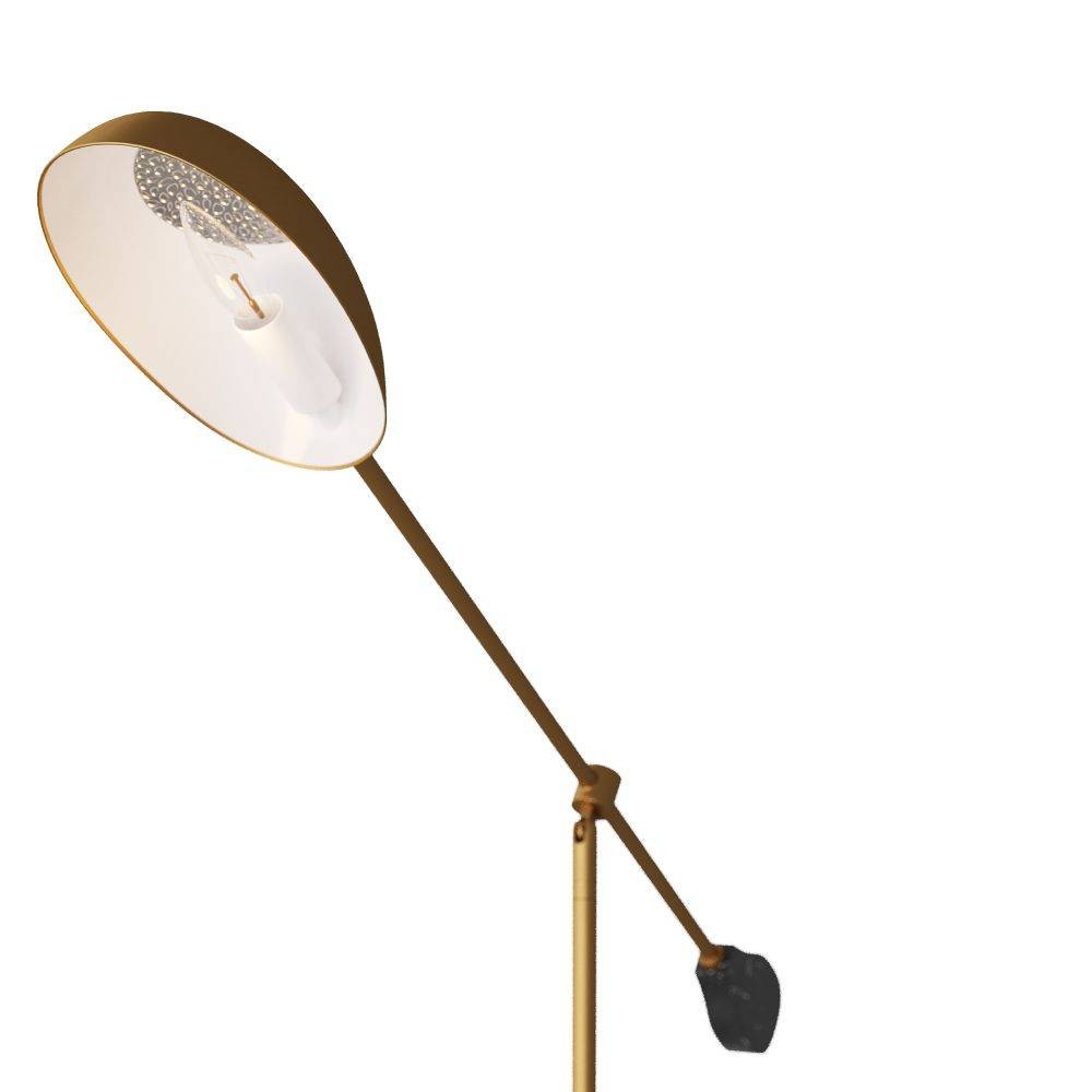 Arteriors - PFC15 - Lampadaire - Alaric - Laiton antique