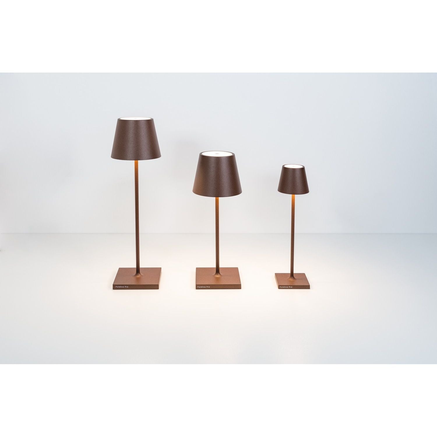 Zafferano - LD0320R4 - LED Table Lamp - Poldina Pro - Rust
