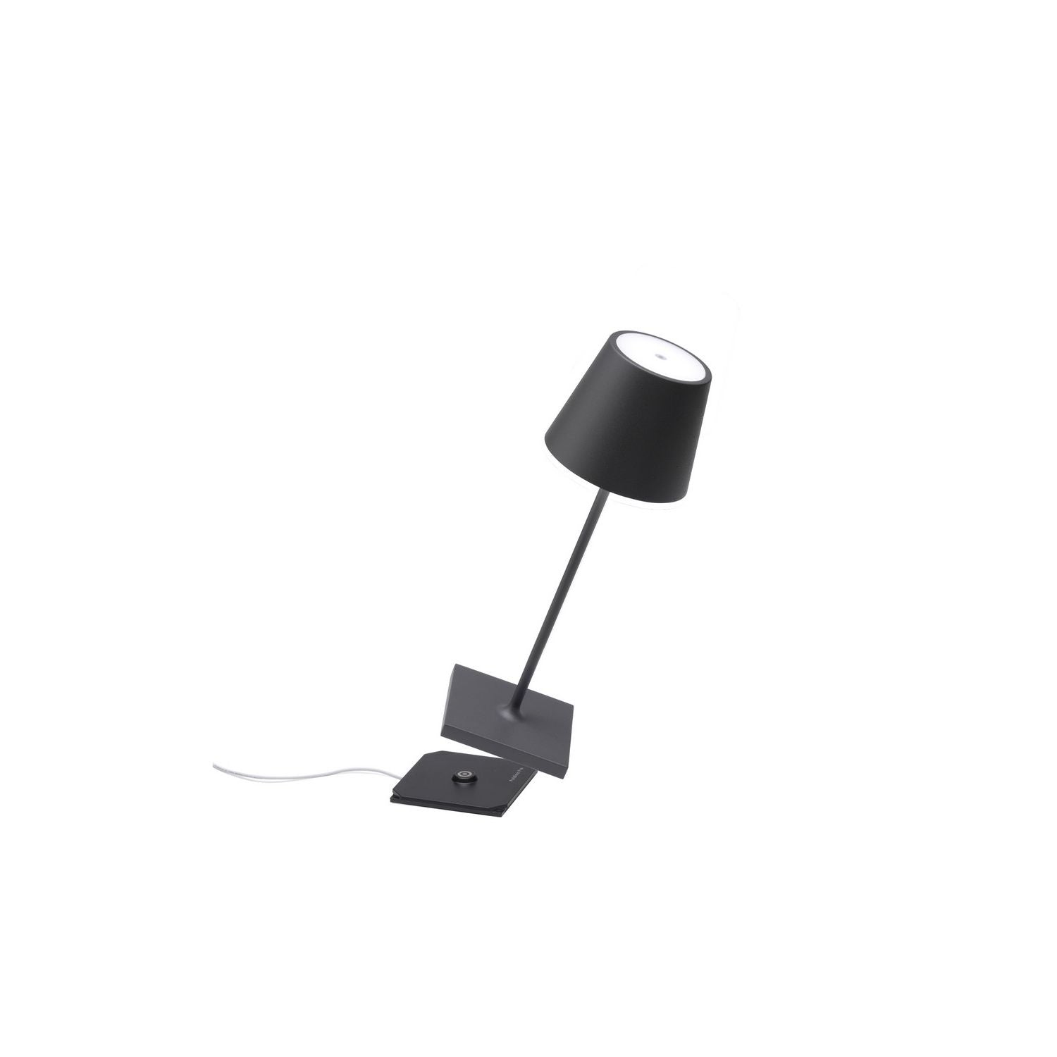 Zafferano - LD0320N4 - LED Table Lamp - Poldina Pro - Dark grey
