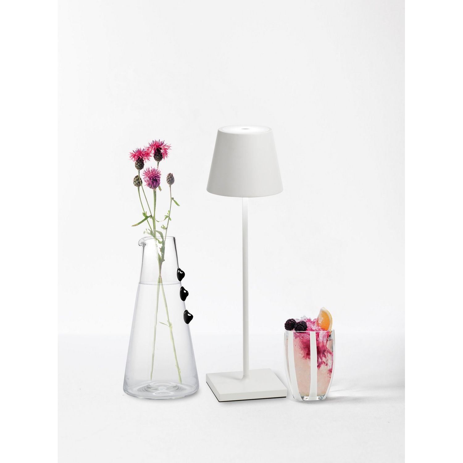 Zafferano - LD0340B4 - LED Table Lamp - Poldina Pro - White