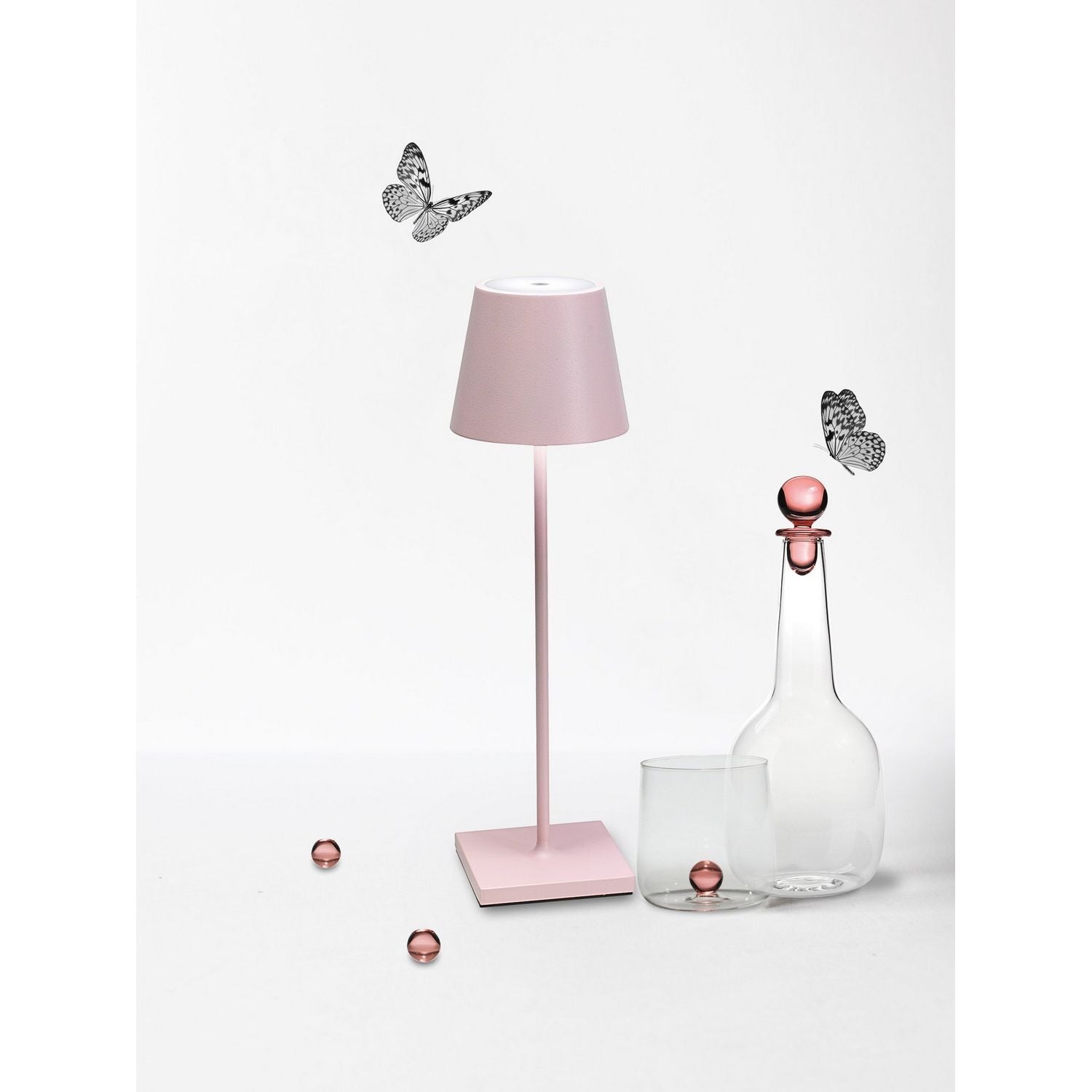 Zafferano - LD0340P4 - LED Table Lamp - Poldina Pro - Pink