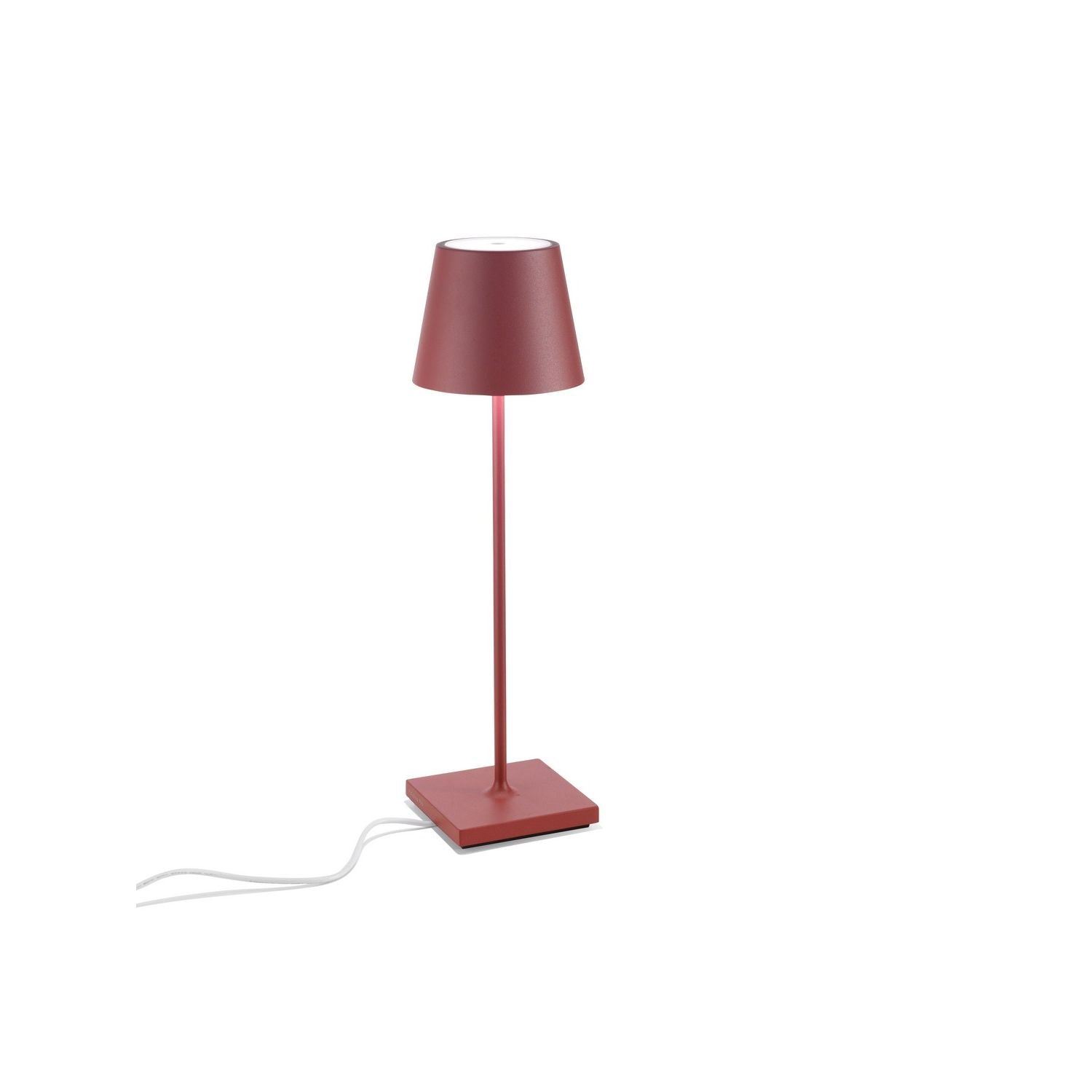 Zafferano - LD0340F4 - LED Table Lamp - Poldina Pro - Red