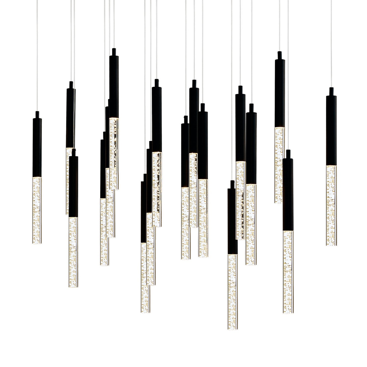 CWI Lighting Canada - 1703P48-18-101-RC - LED Chandelier - Dragonswatch - Black