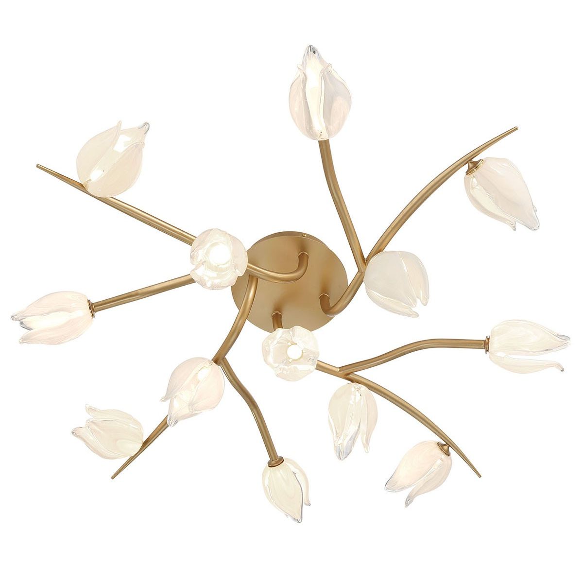 Lib & Co. Canada - 12085-03 - LED Ceiling Mount - Belluno - Champagne Gold