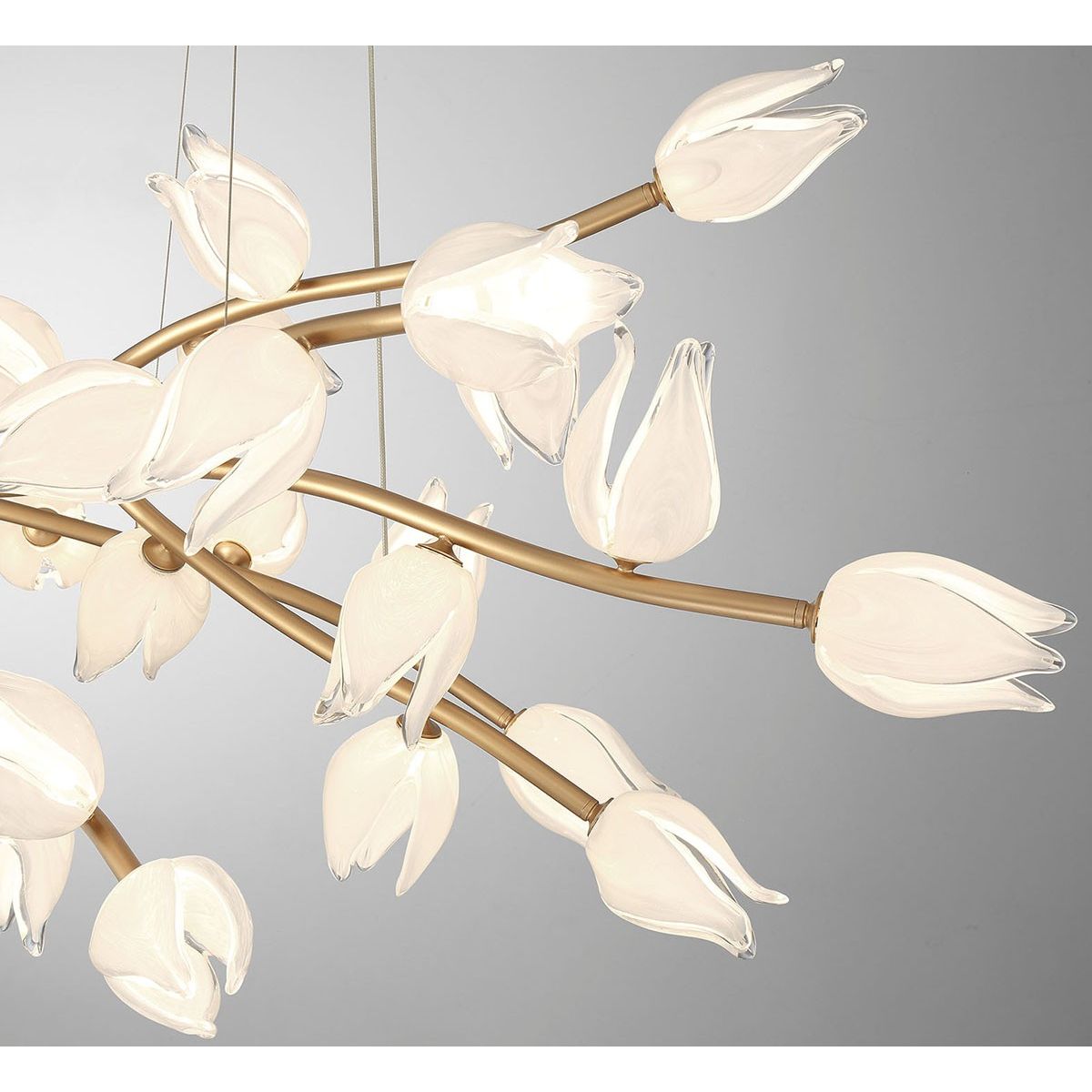 Lib & Co. Canada - 12086-03 - LED Chandelier - Belluno - Champagne Gold