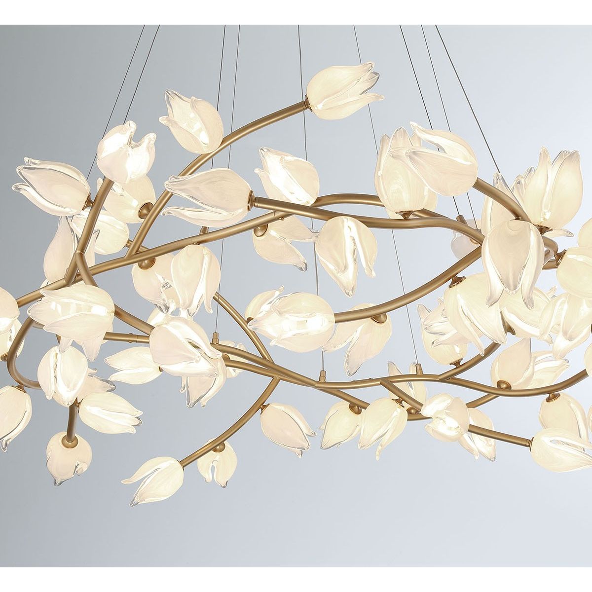 Lib & Co. Canada - 12089-03 - LED Chandelier - Belluno - Champagne Gold