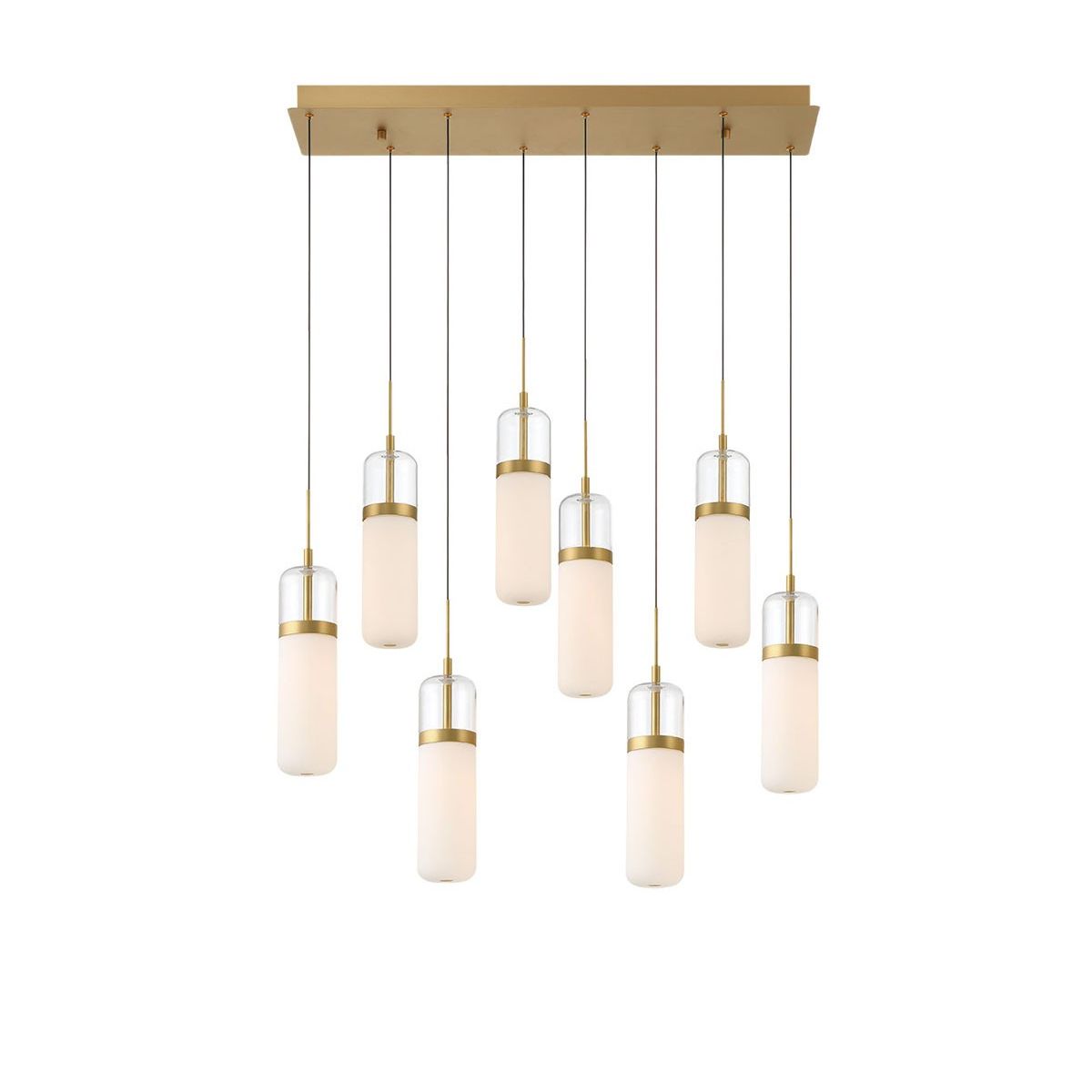 Lib & Co. Canada - 10225-030 - LED Chandelier - Verona - Painted Antique Brass