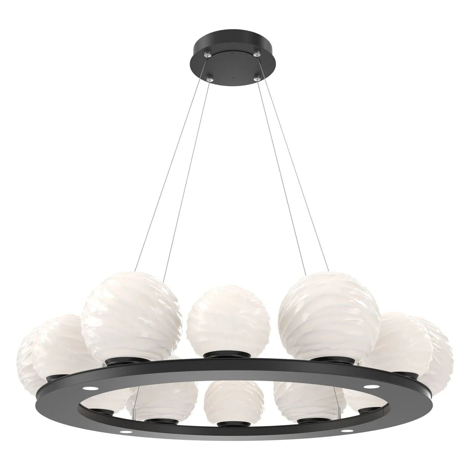 Hammerton Studio - CHB0092-0C-MB-WL-CA1-L3 - LED Chandelier - Gaia - Matte Black