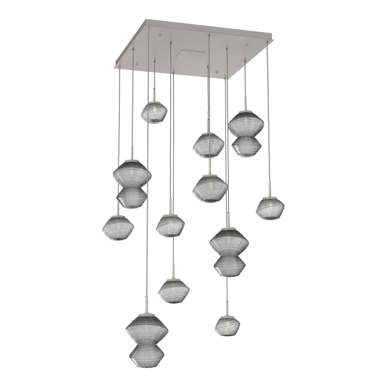 Hammerton Studio - CHB0089-12-BS-S-C01-L1 - LED Chandelier - Mesa - Beige Silver