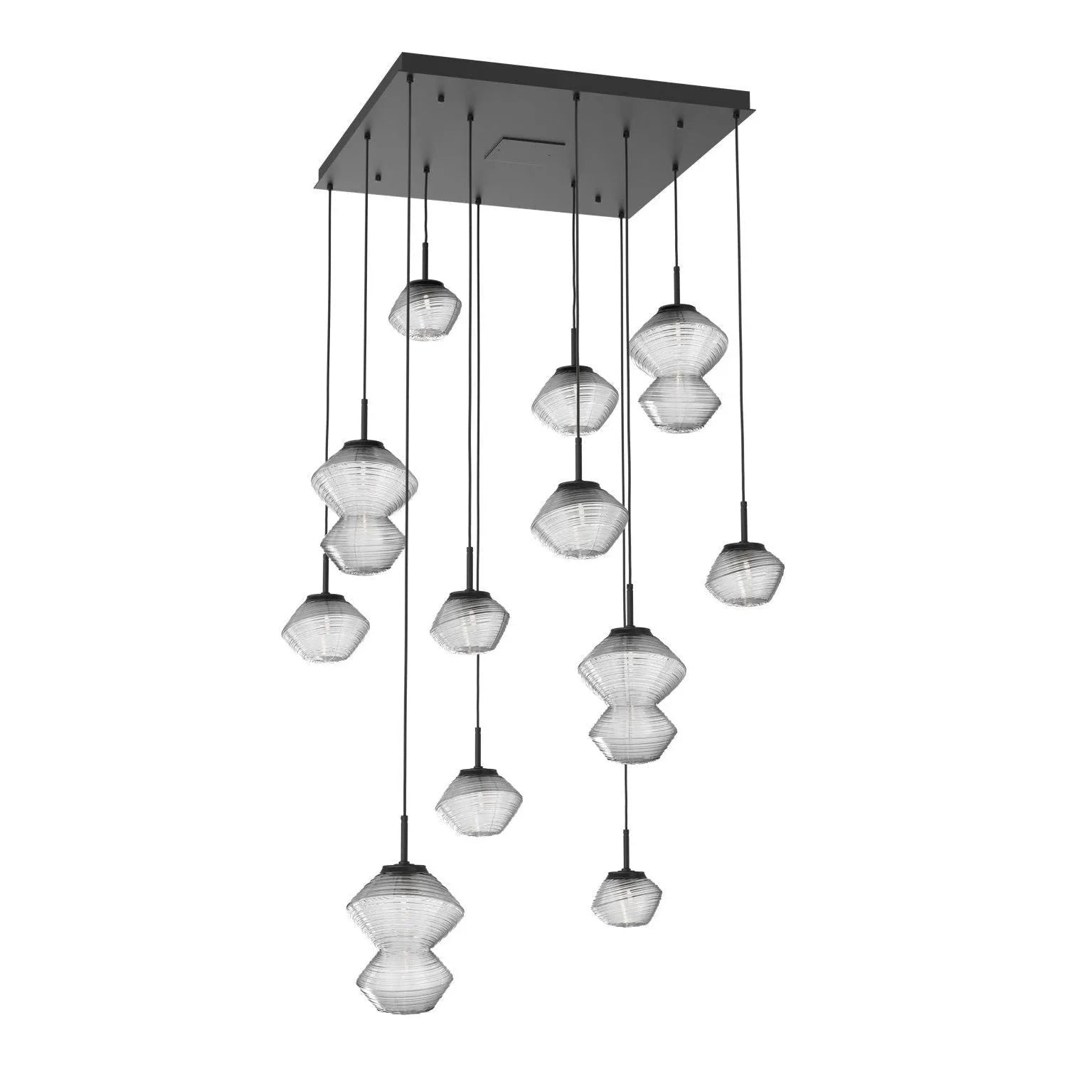 Hammerton Studio - CHB0089-12-MB-C-C01-L1 - LED Chandelier - Mesa - Matte Black