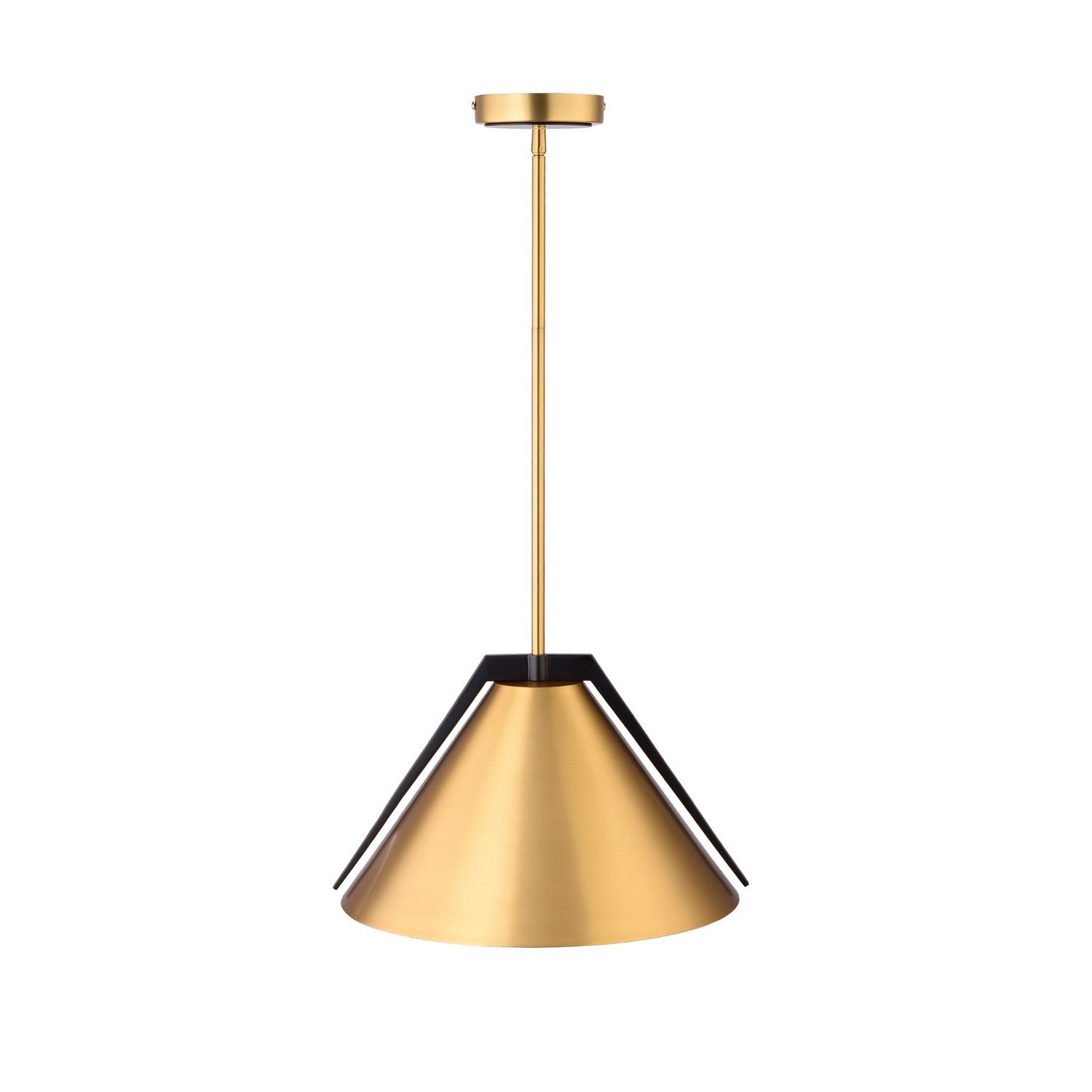 Artcraft Canada - AC11910BR - One Light Pendant - Baltic - Brass and black
