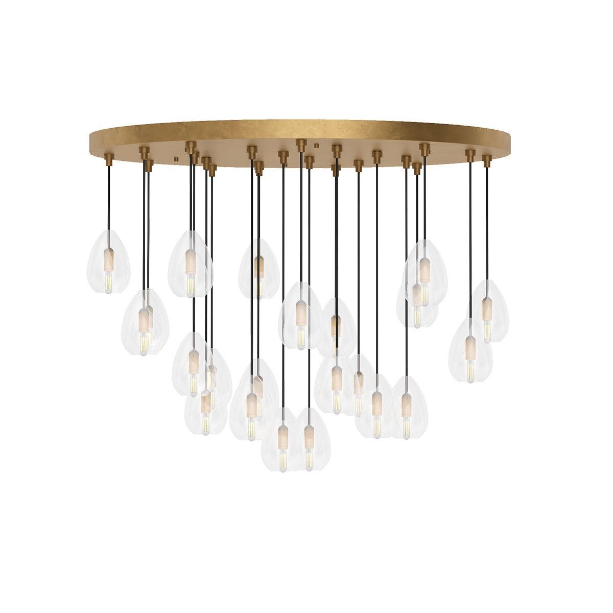 Visual Comfort Modern - SLCH576HAB - Canopy - Hand Rubbed Antique Brass