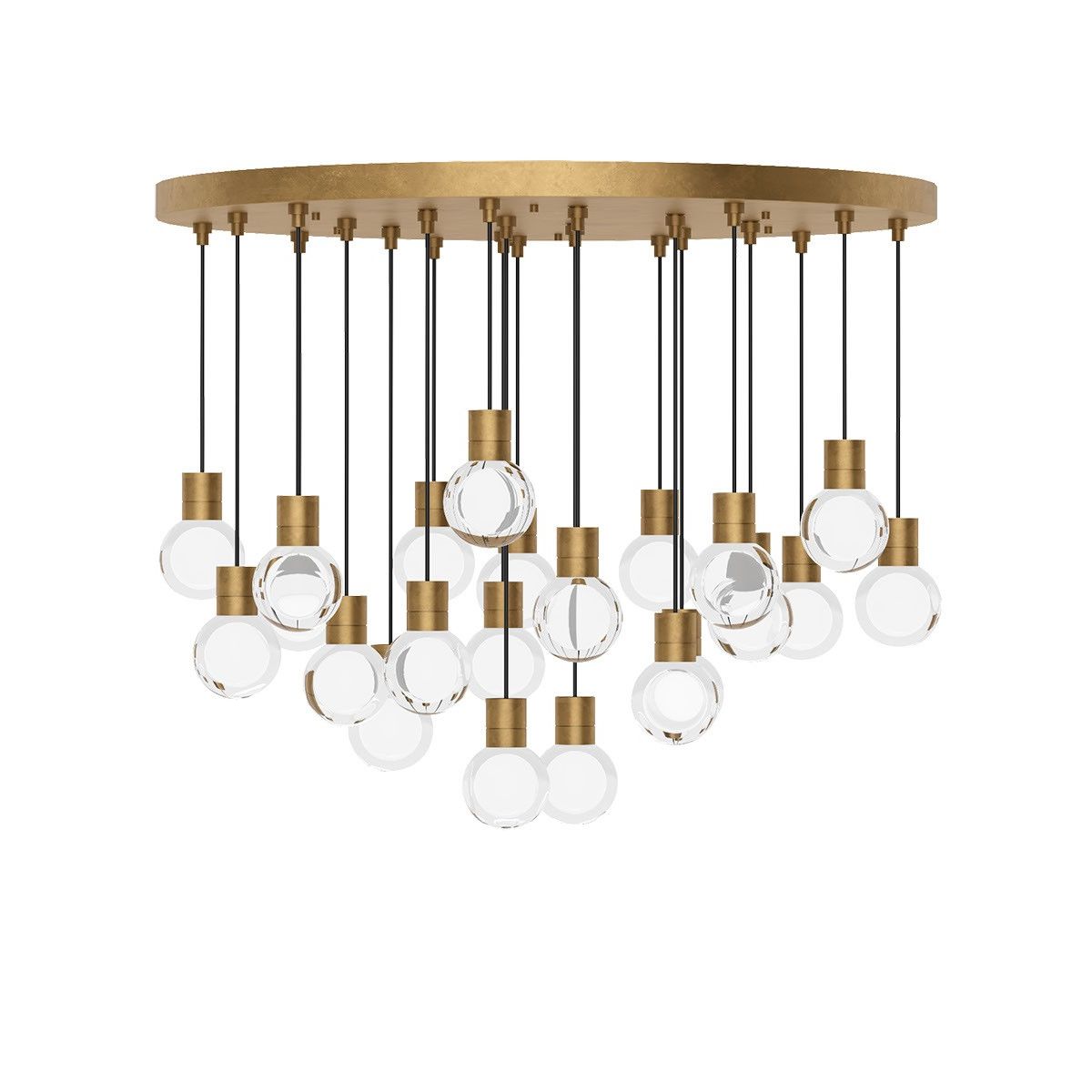 Visual Comfort Modern - SLCH576HAB - Canopy - Hand Rubbed Antique Brass