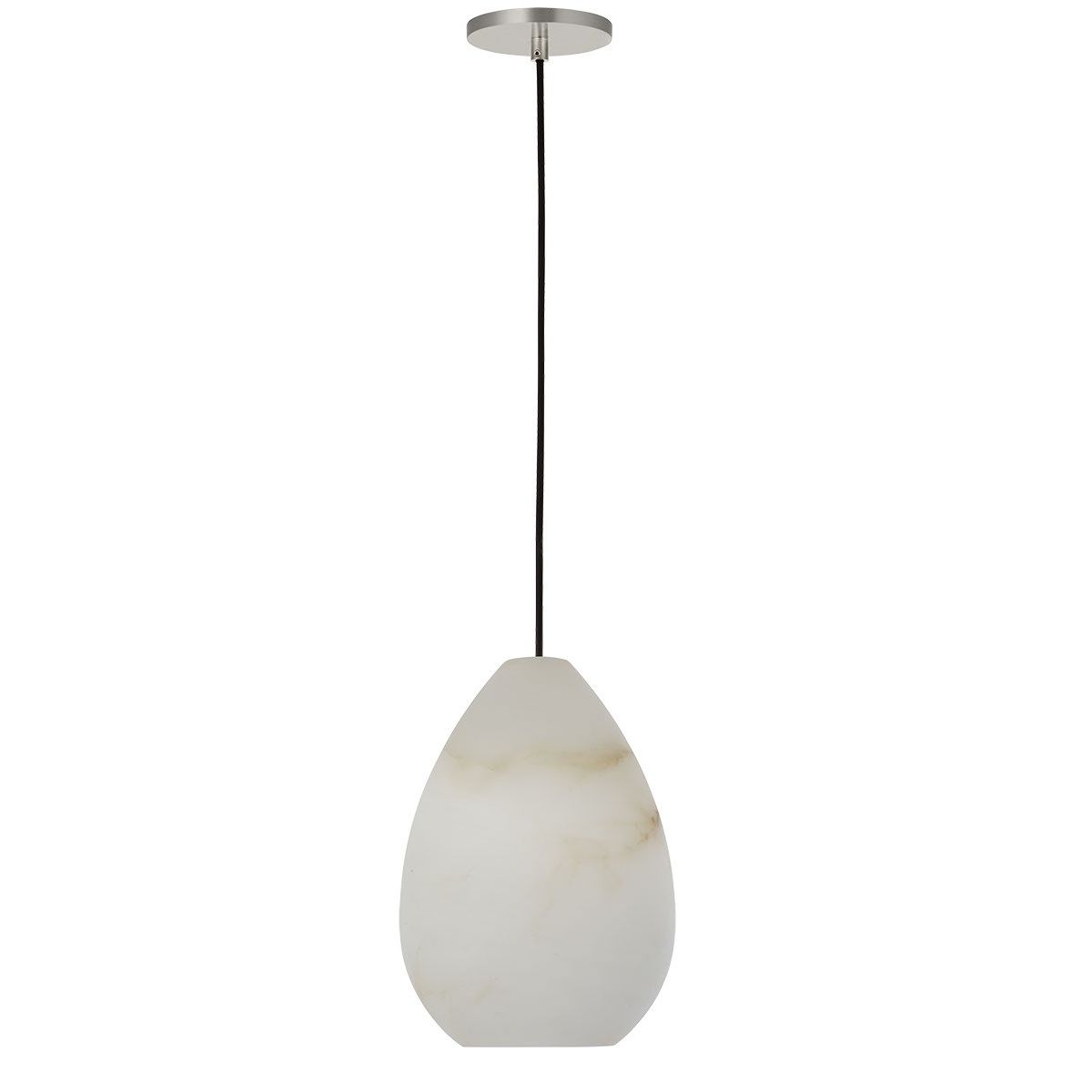 Visual Comfort Modern - SLPD544ALBN - One Light Pendant - Alina - Polished Nickel