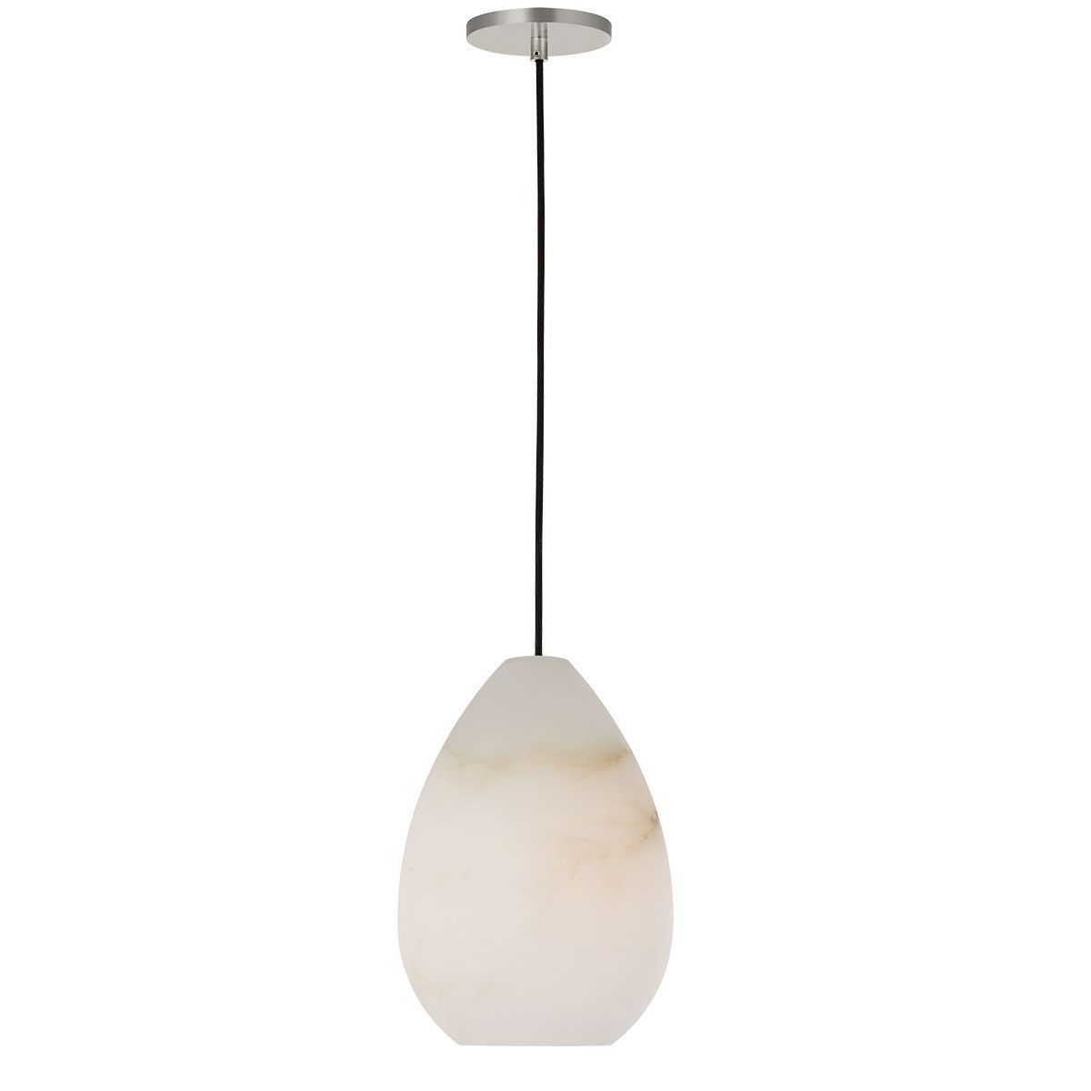 Visual Comfort Modern - SLPD544ALBN - One Light Pendant - Alina - Polished Nickel