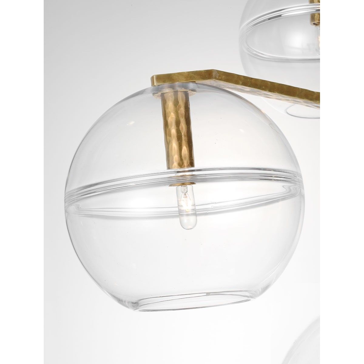 Visual Comfort Modern - SLCH354CPAB-L - LED Chandelier - Lowing - Polished Antique Brass