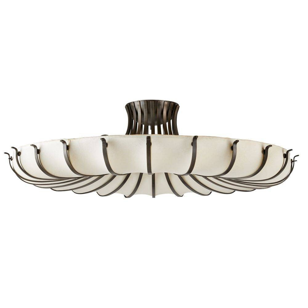 Arteriors - DFC11 - Dix lumières Plafonnier - Chambres - Ivoire/Bronze anglais