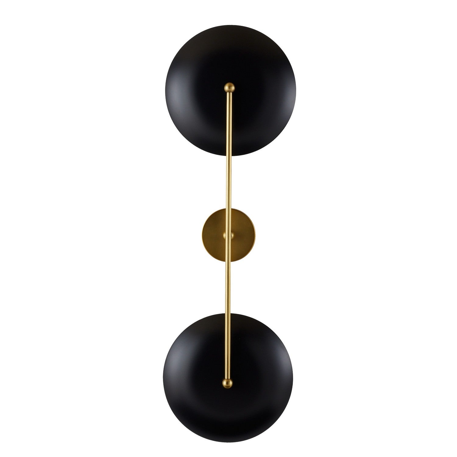 Arteriors - DWC31 - Deux lumières Murale - Griffith - Laiton/Bronze antique
