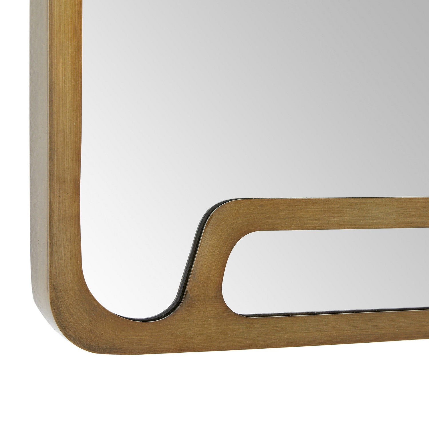 Arteriors - WMI49 - Miroir - Dodger - Laiton vintage/Latin