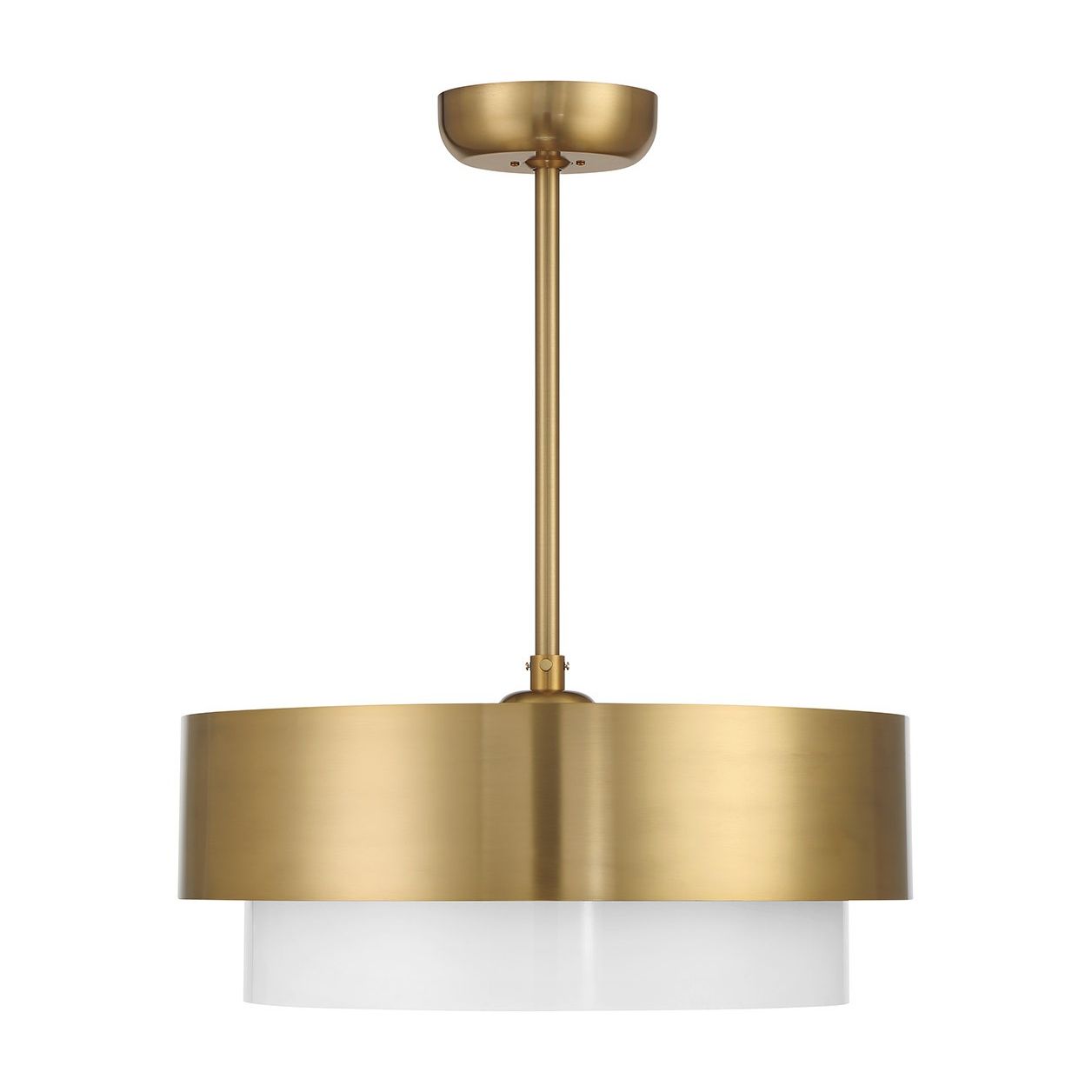 Savoy House - 22-FD-445-322 - Four Light Fan D'Lier - Diana - Warm Brass
