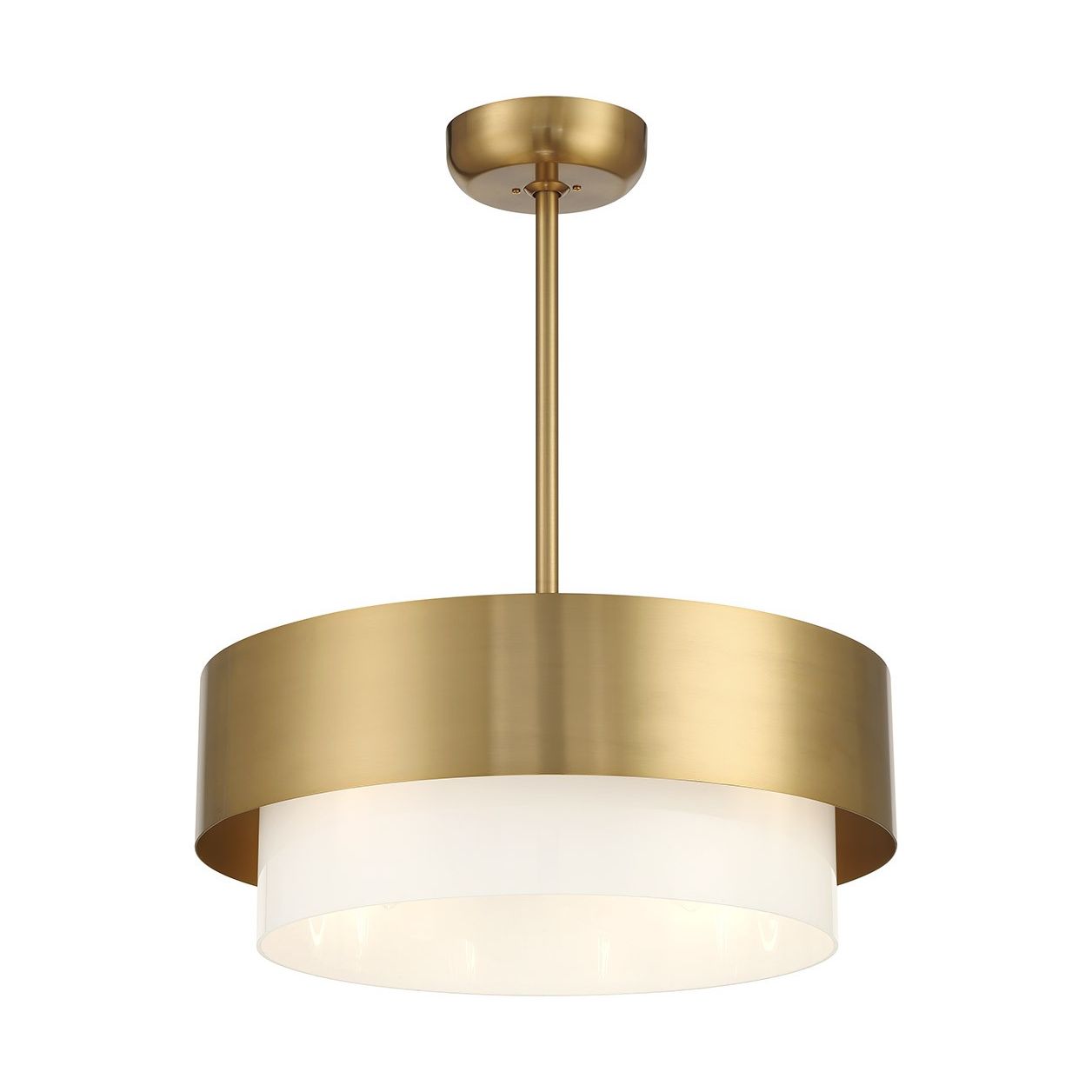 Savoy House - 22-FD-445-322 - Four Light Fan D'Lier - Diana - Warm Brass
