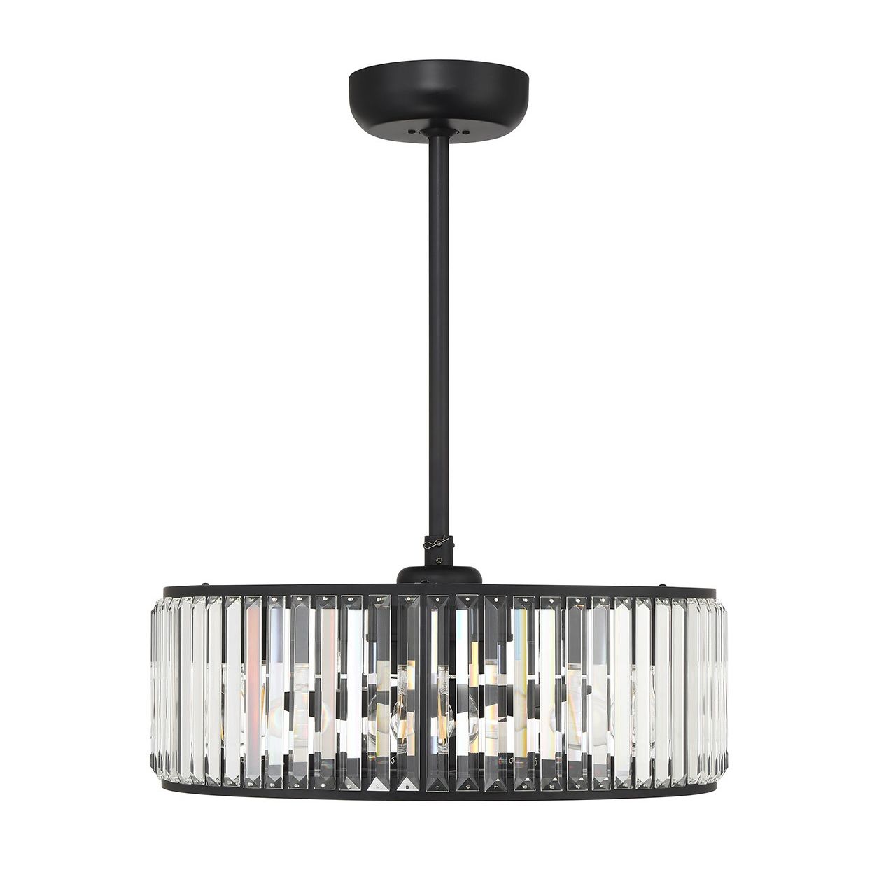 Savoy House - 23-FD-245-89 - Six Light Fan D'Lier - Janus - Matte Black