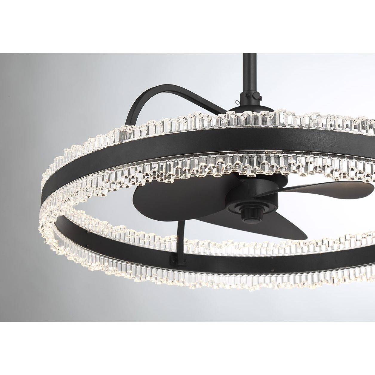 Savoy House - 24-FD-555-89 - LED Fan D'Lier - Corona - Matte Black