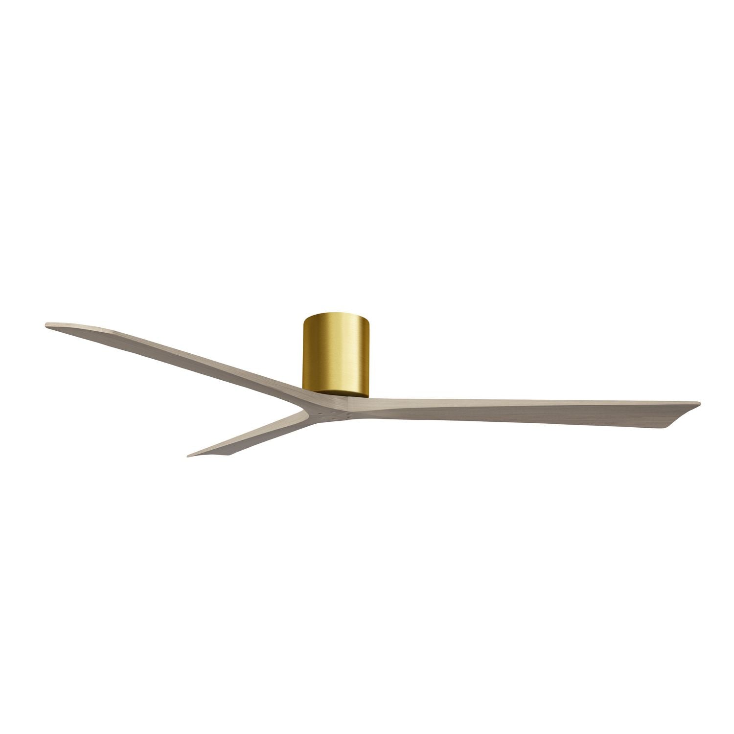 Matthews Fan Company - IR3H-BRBR-GA-72 - 72"Ceiling Fan - Irene-3H - Brushed Brass