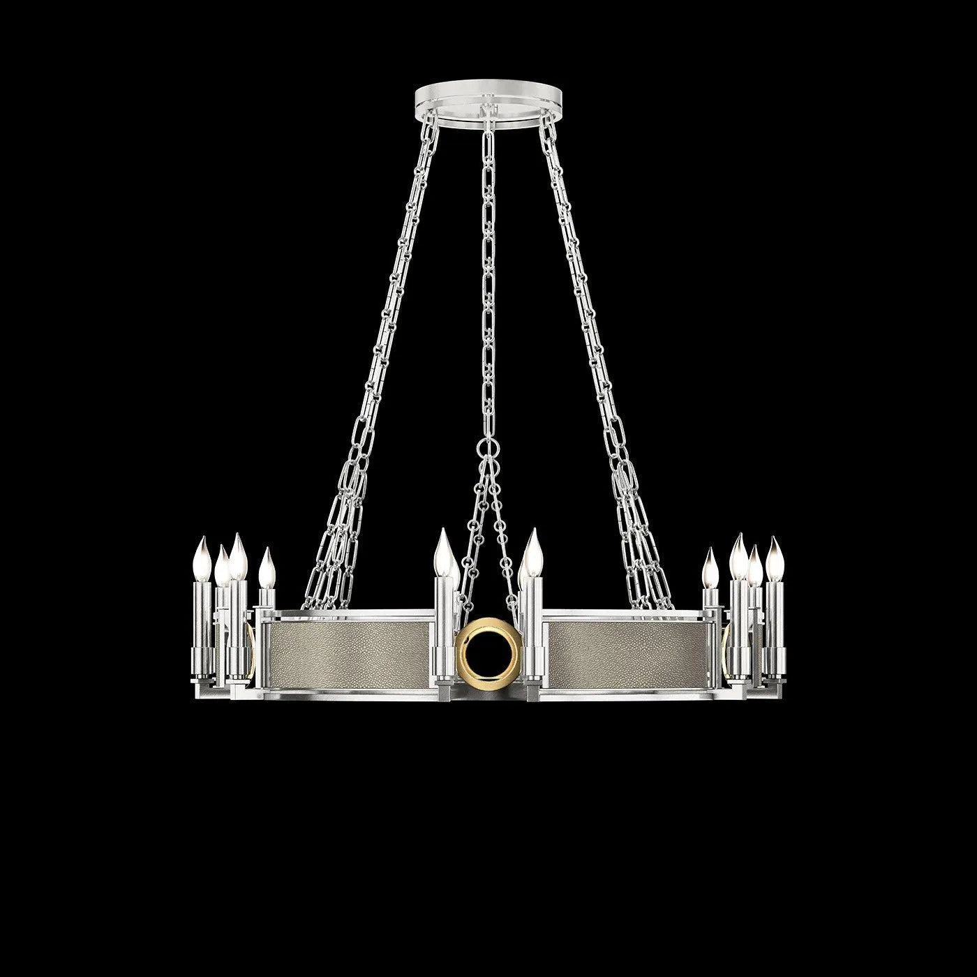 Fine Art - 100047-412 - 12 Light Chandelier - Mirage - Silver