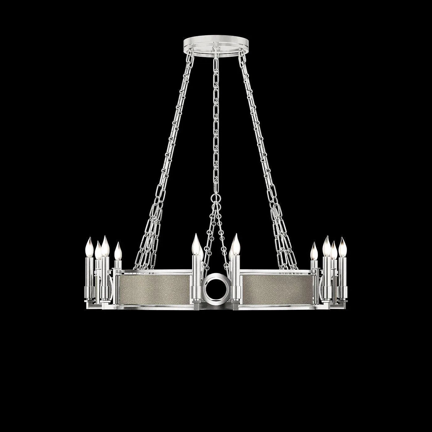 Fine Art - 100047-422 - 12 Light Chandelier - Mirage - Silver