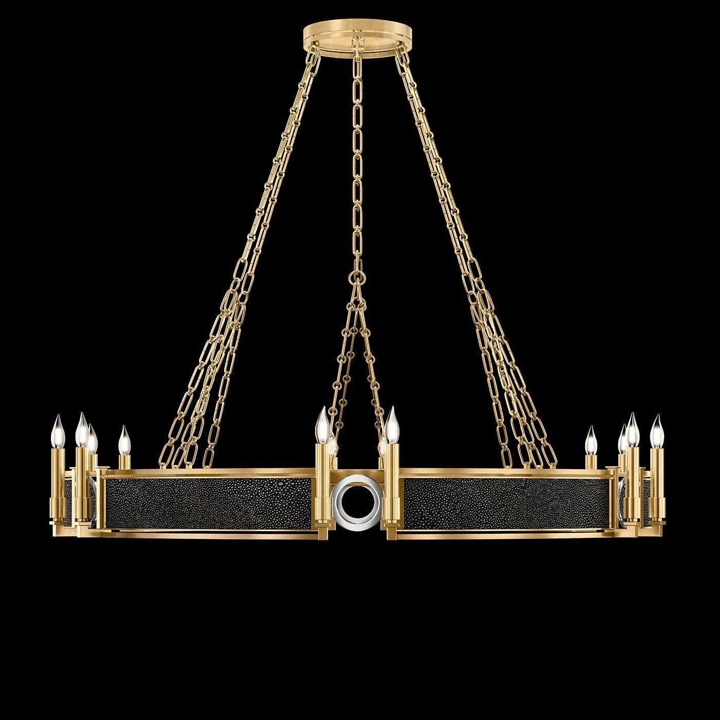 Fine Art - 100048-323 - 12 Light Chandelier - Mirage - Gold