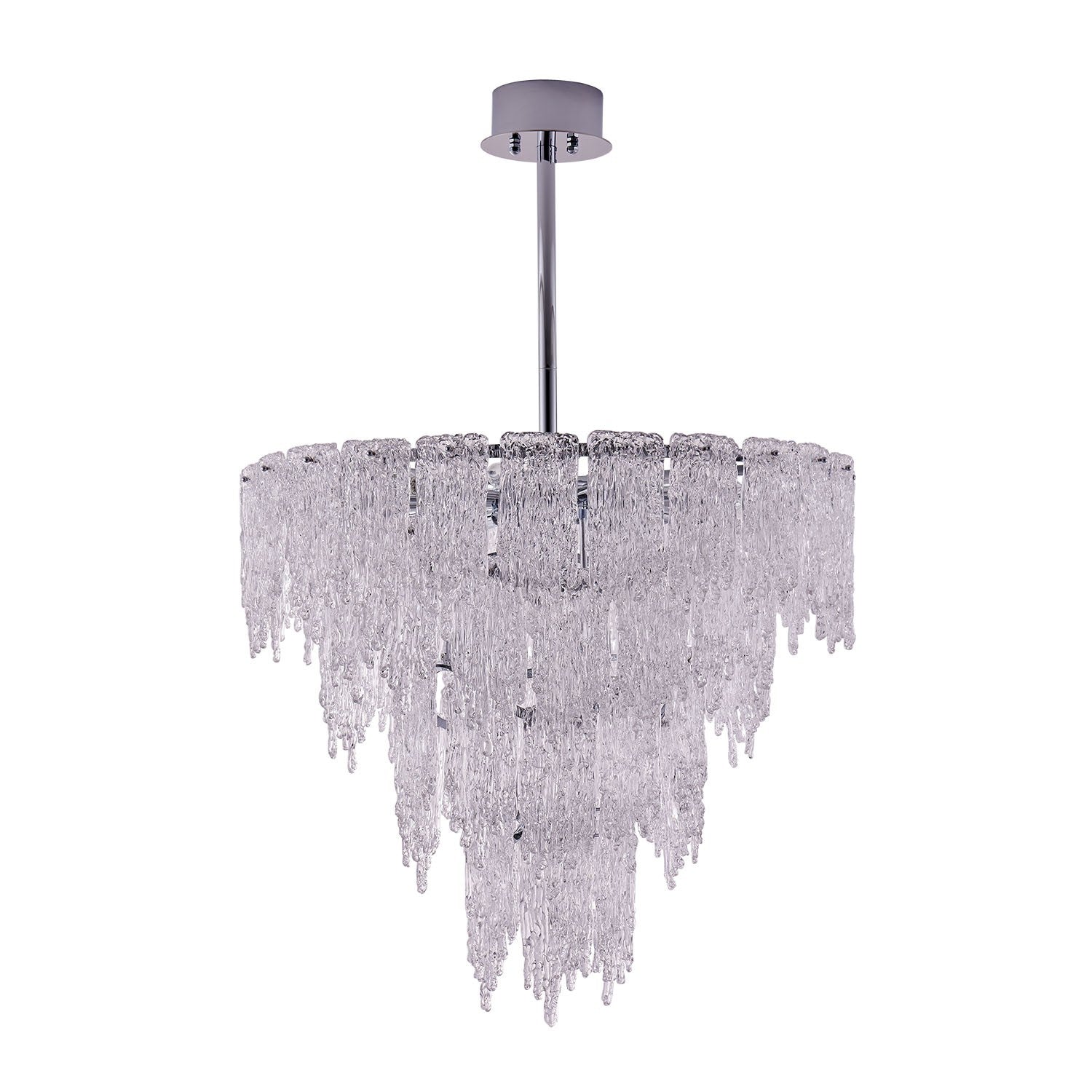 Kalco - 523256CH - 19 Lumières Suspension - Gisel - Chrome poli