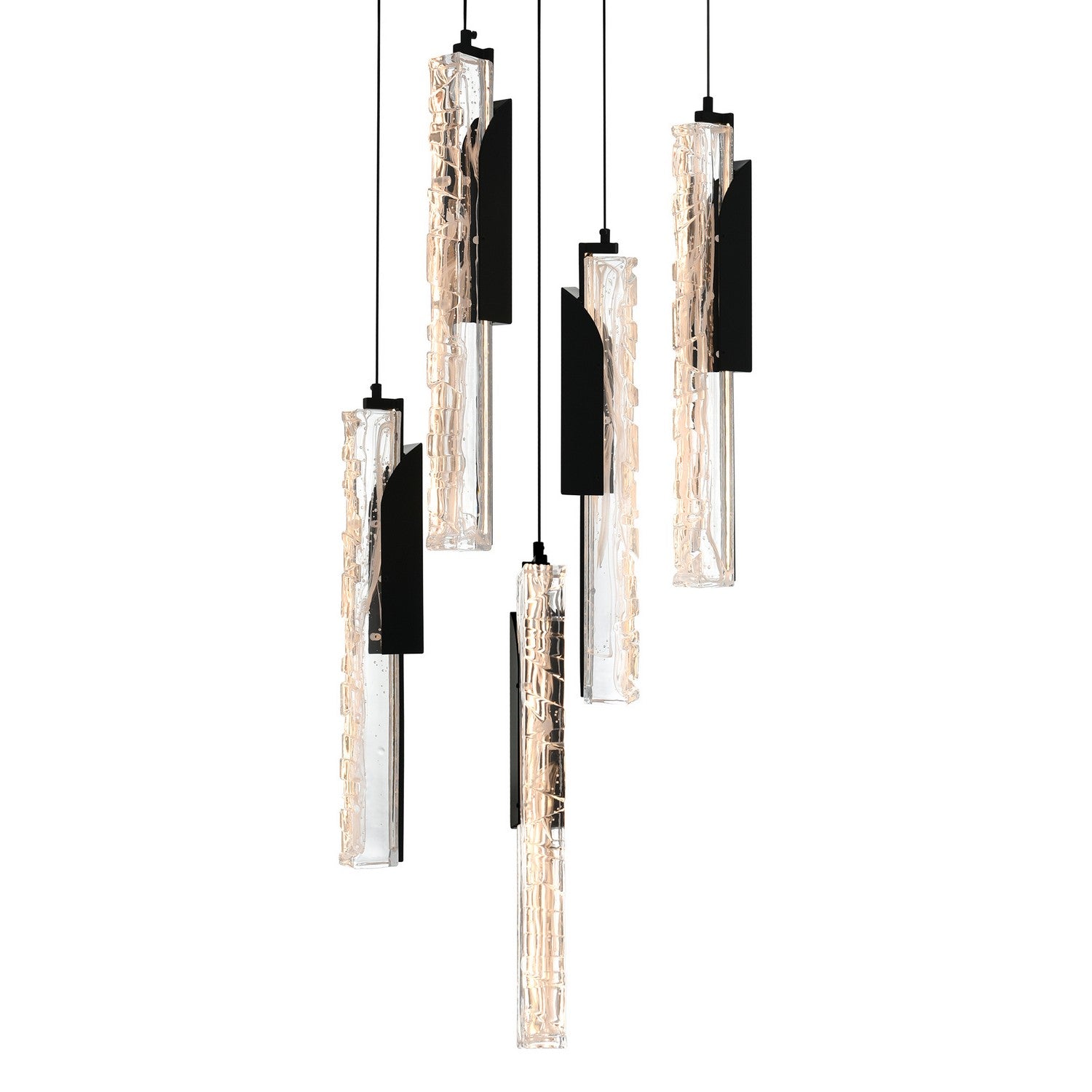 CWI Lighting Canada - 1586P12-5-101 - Mini LED Suspension - Valira - Noir