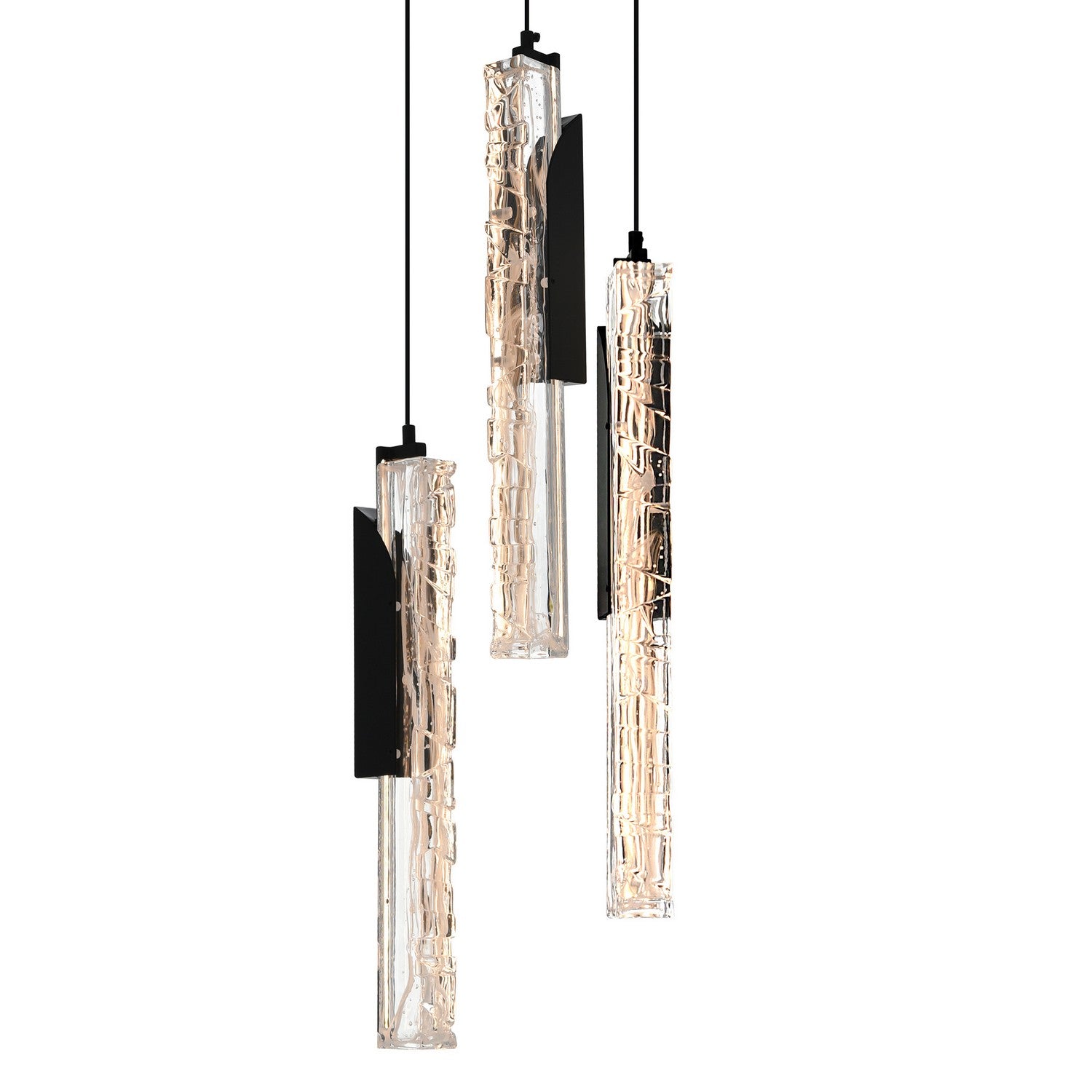CWI Lighting Canada - 1586P8-3-101 - Mini LED Suspension - Valira - Noir