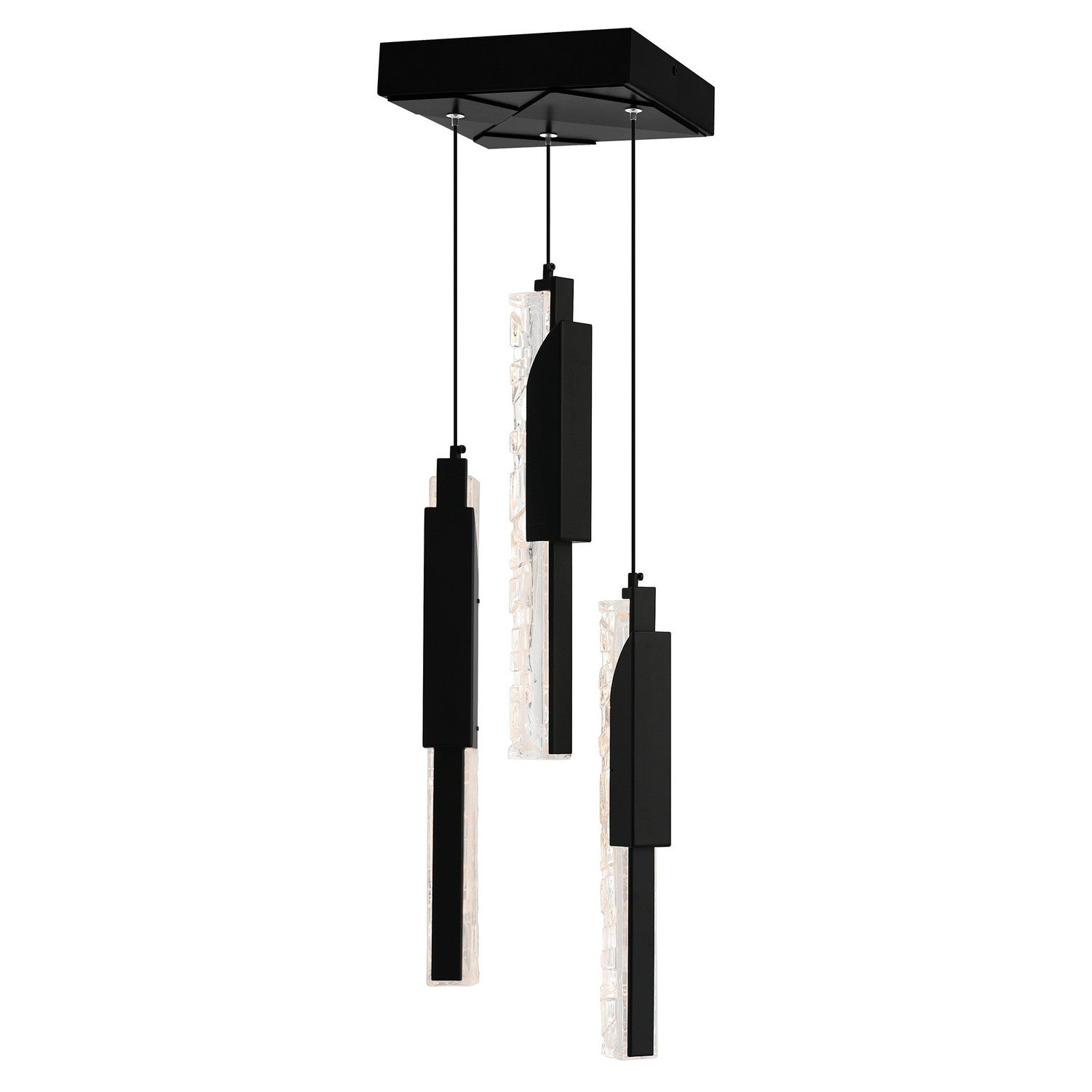 CWI Lighting Canada - 1586P8-3-101 - Mini LED Suspension - Valira - Noir