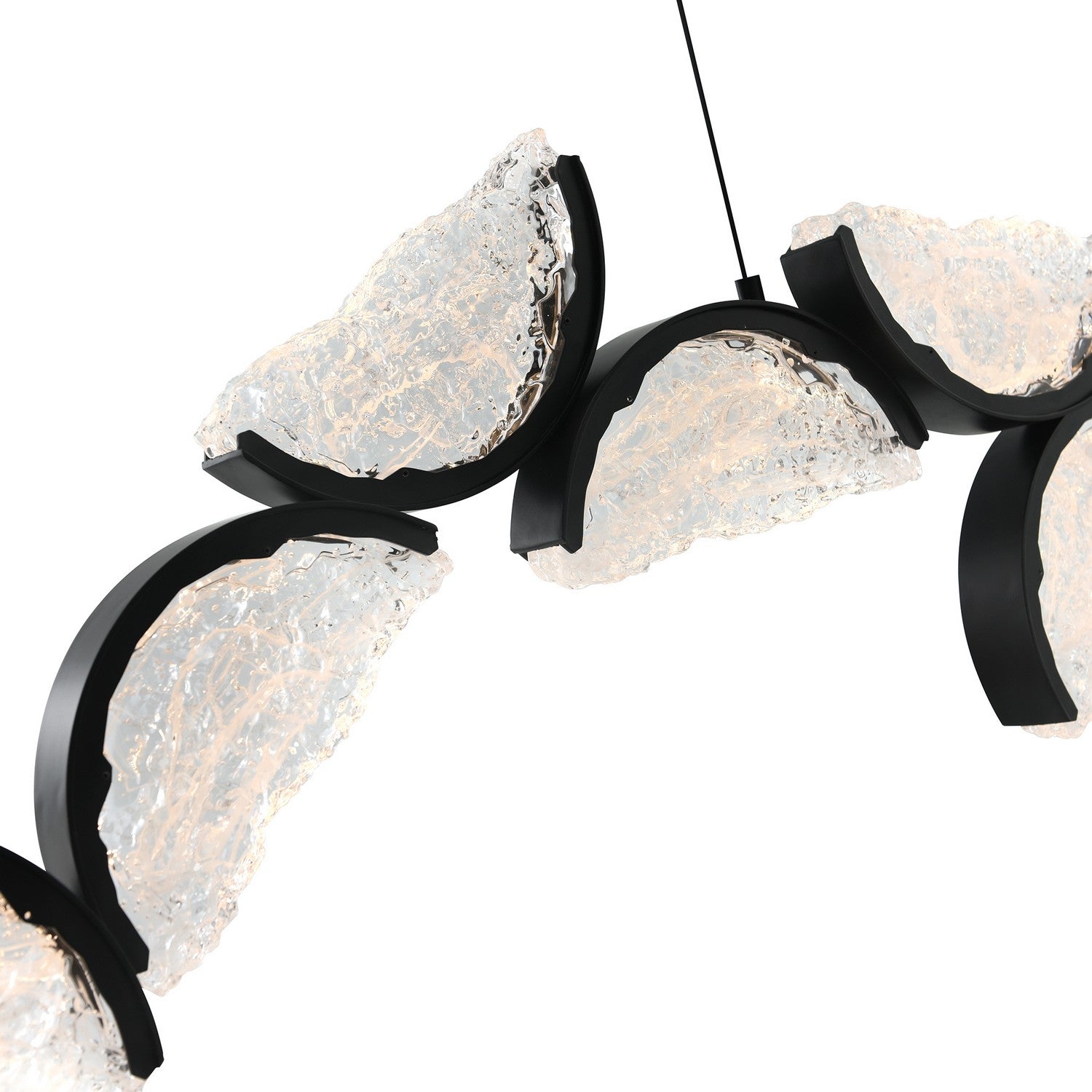 CWI Lighting Canada - 1715P54-7-101 - LED Chandelier - Moon - Black