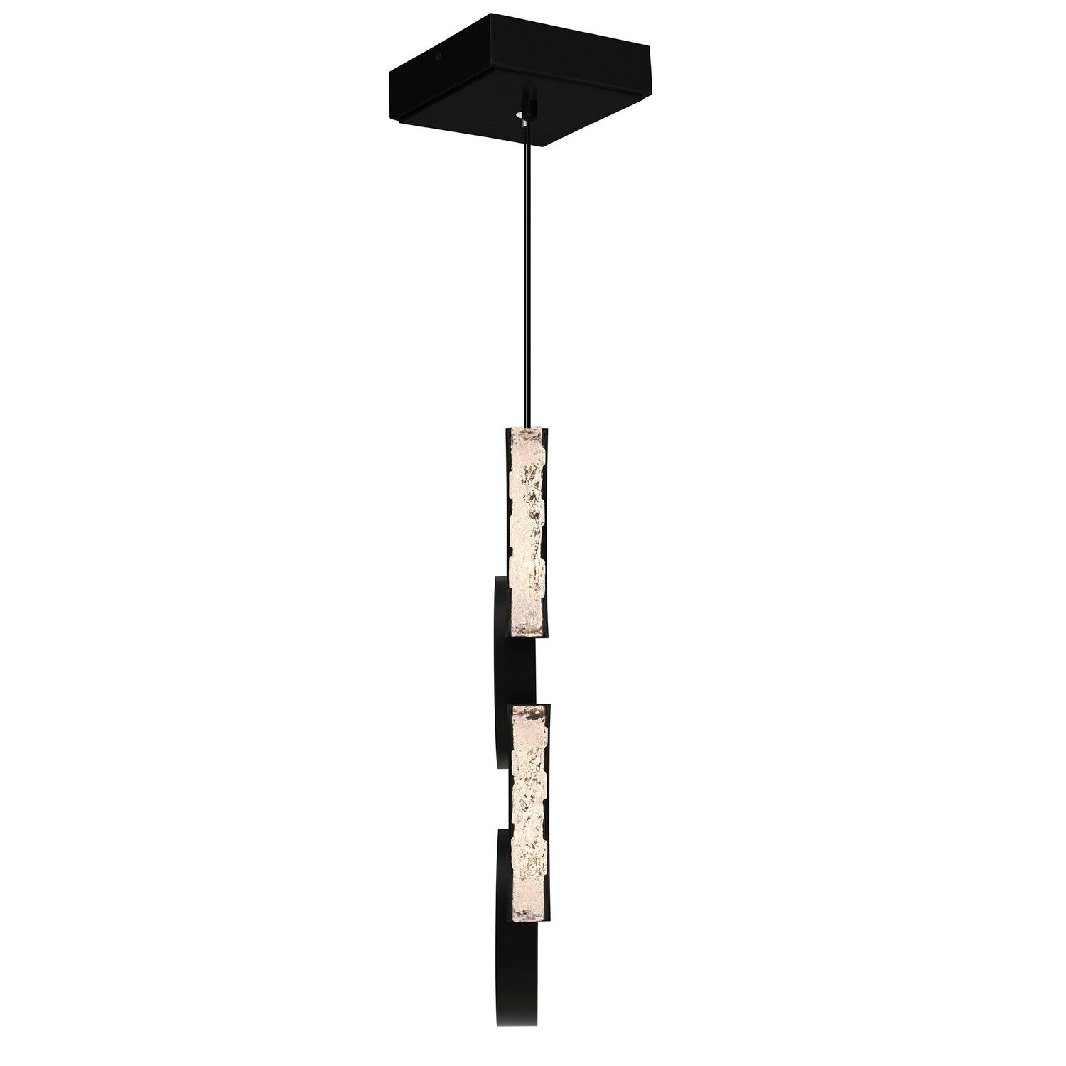 CWI Lighting Canada - 1715P8-4-101 - Mini LED Suspension - Lune - Noir