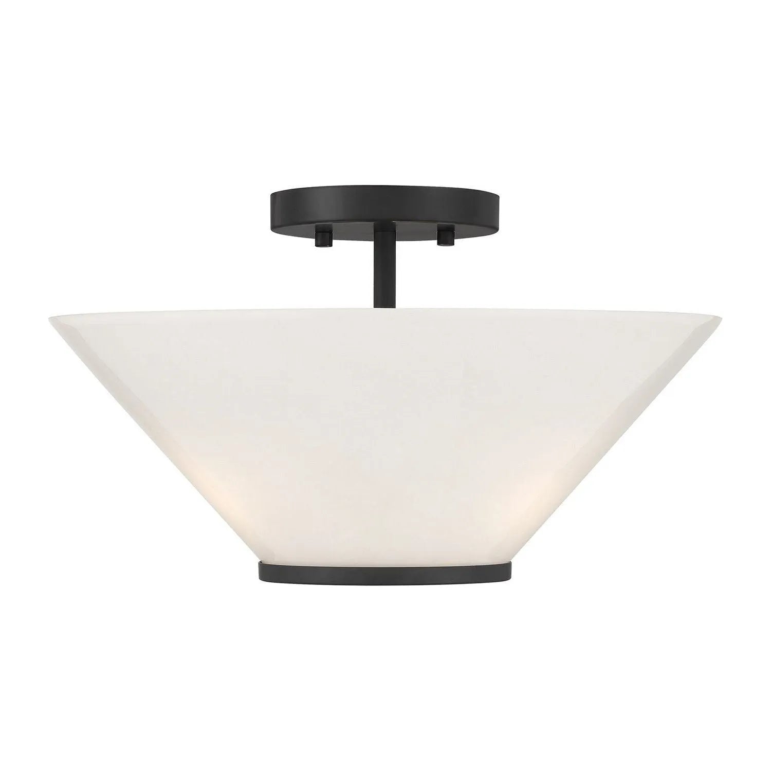 Savoy House - 6-4012-3-89 - Three Light Convertible Semi-Flush /Pendant - Blair - Matte Black