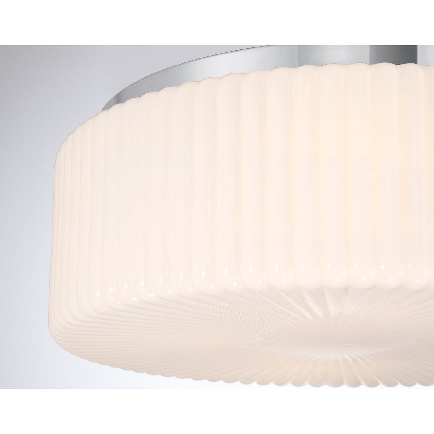 Savoy House - 6-4187-4-11 - Four Light Flush Mount - Edgemont - Chrome