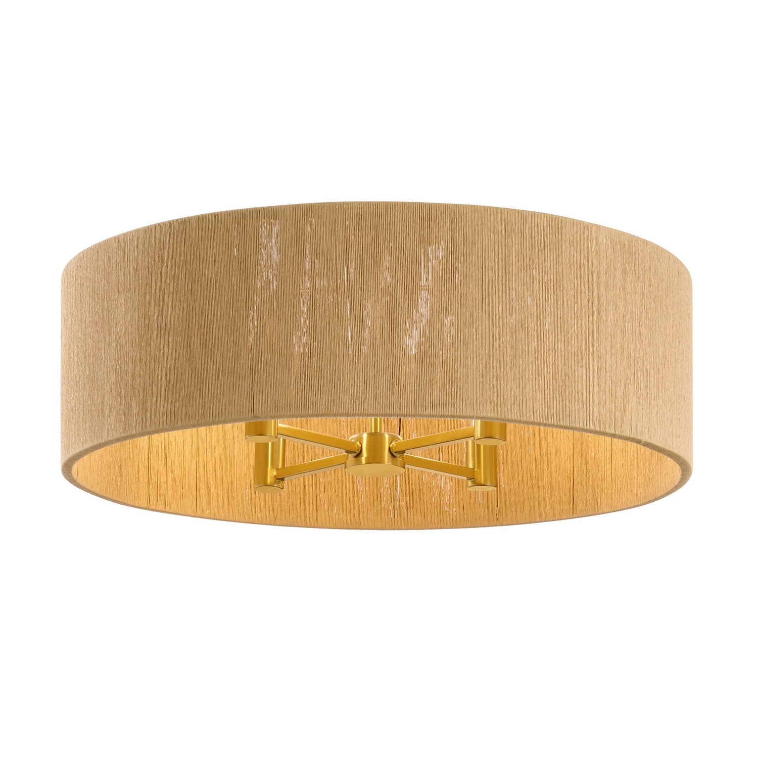 Savoy House - 6-9312-4-322 - Four Light Flush Mount - Maynard - Warm Brass