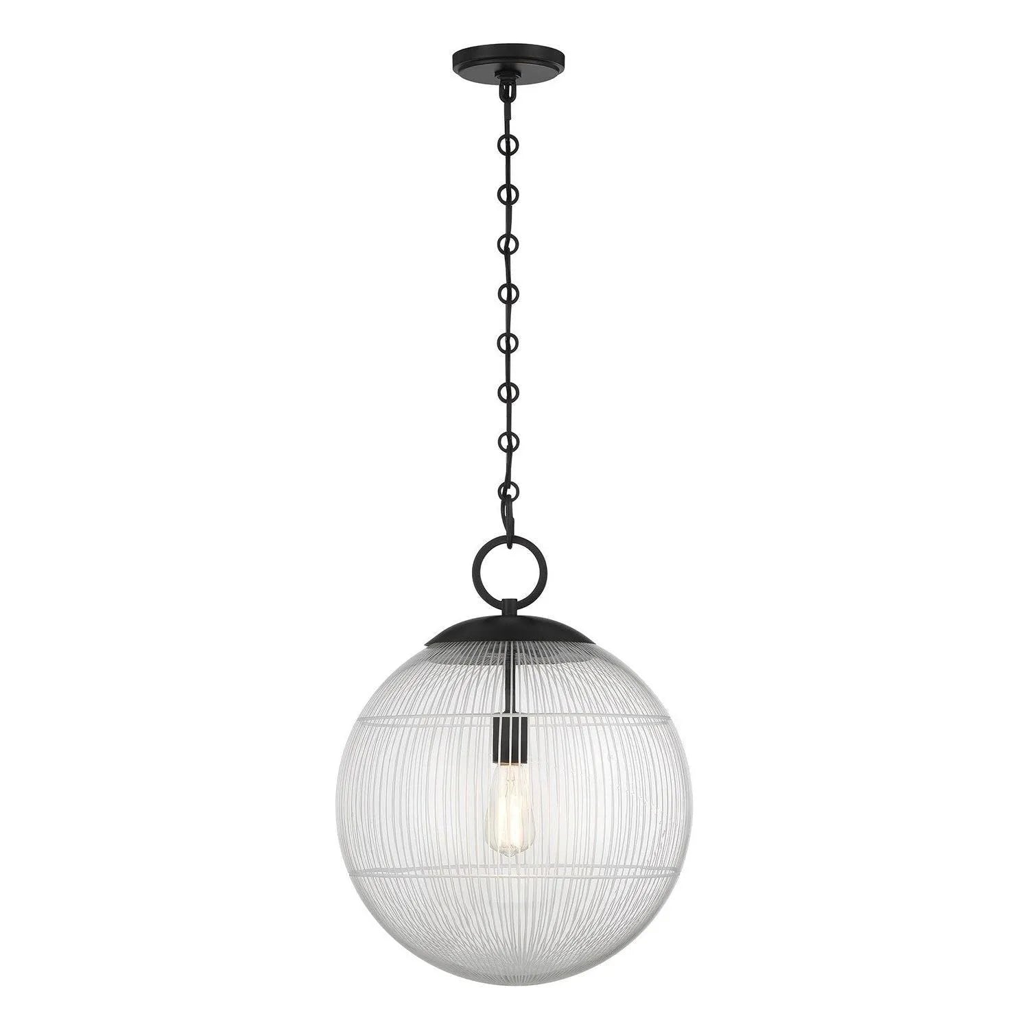 Savoy House - 7-1840-1-89 - One Light Pendant - Cabot - Matte Black