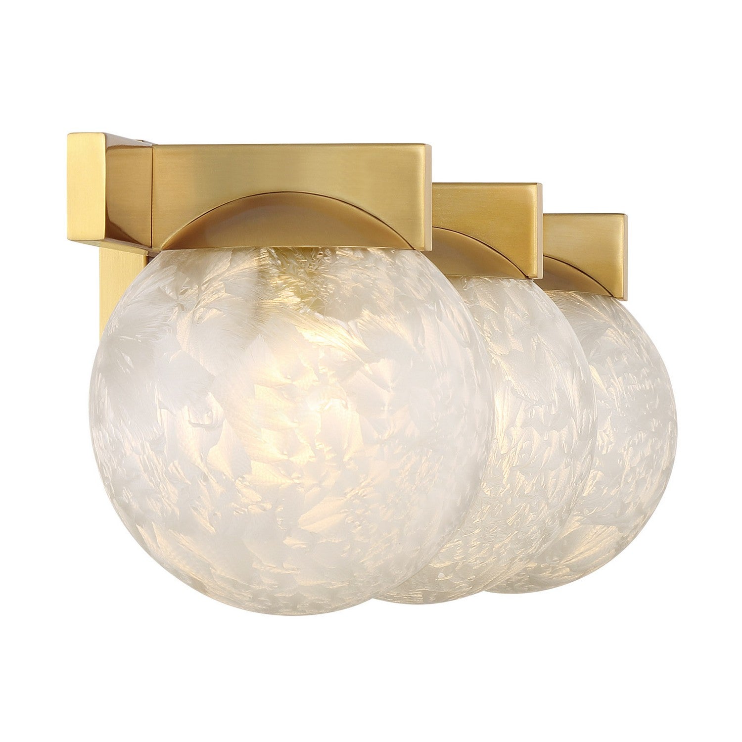 Savoy House - 8-1017-3-322 - Three Light Bathroom Vanity - Darien - Warm Brass