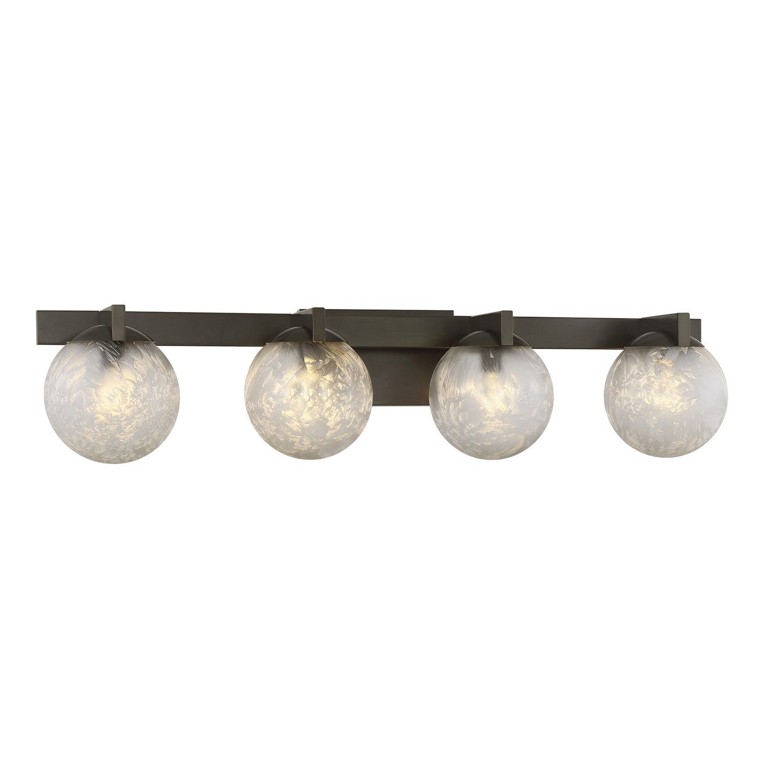 Savoy House - 8-1017-4-15 - Four Light Bathroom Vanity - Darien - Mediterranean Bronze