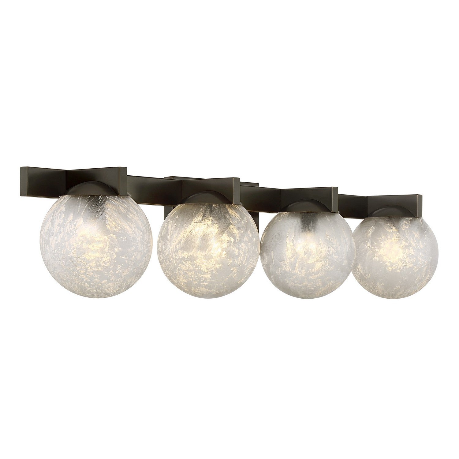 Savoy House - 8-1017-4-15 - Four Light Bathroom Vanity - Darien - Mediterranean Bronze