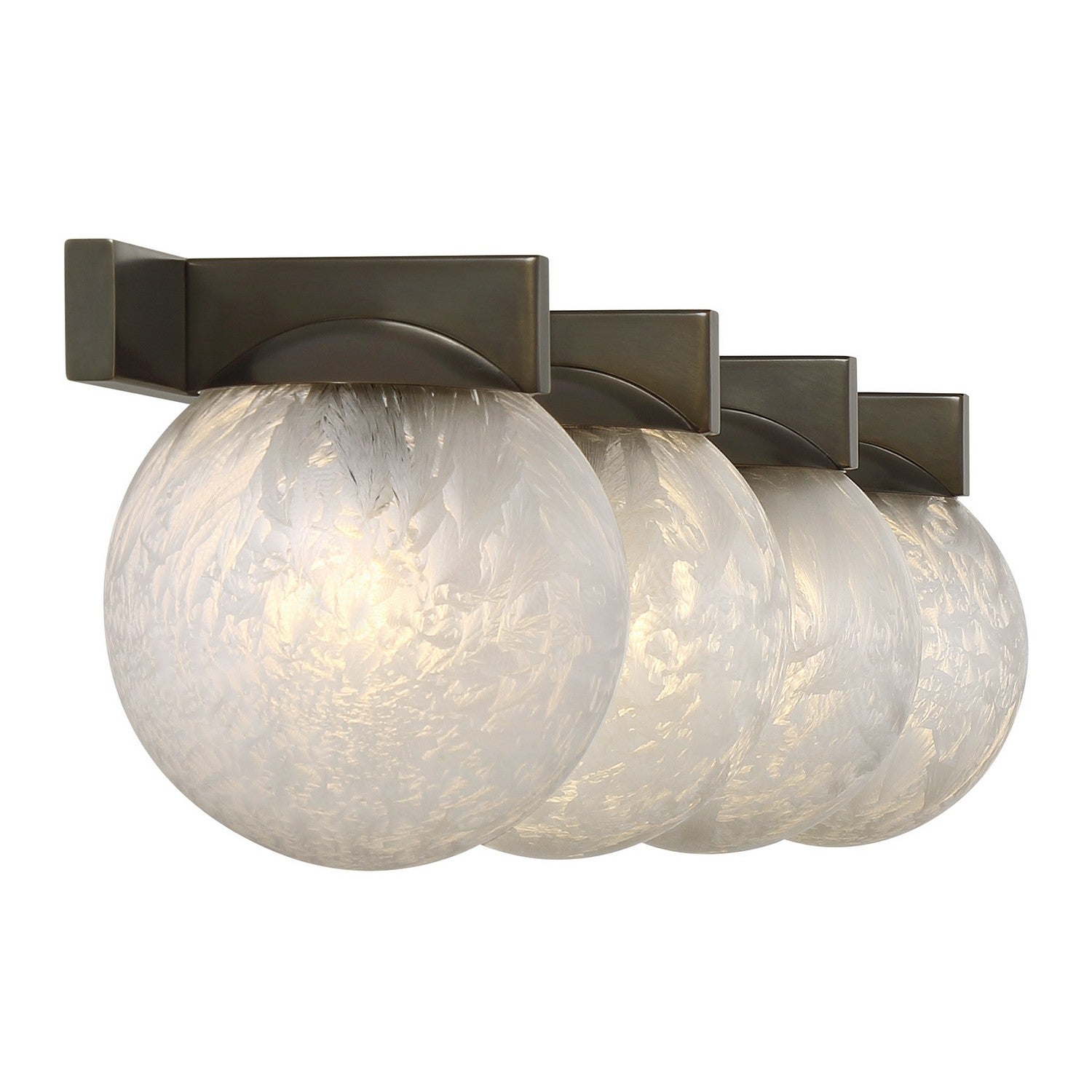 Savoy House - 8-1017-4-15 - Four Light Bathroom Vanity - Darien - Mediterranean Bronze
